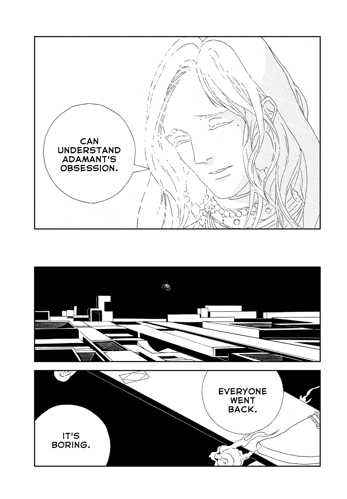Houseki no Kuni Chapter 80 page 23 - Chapter 80: The Three