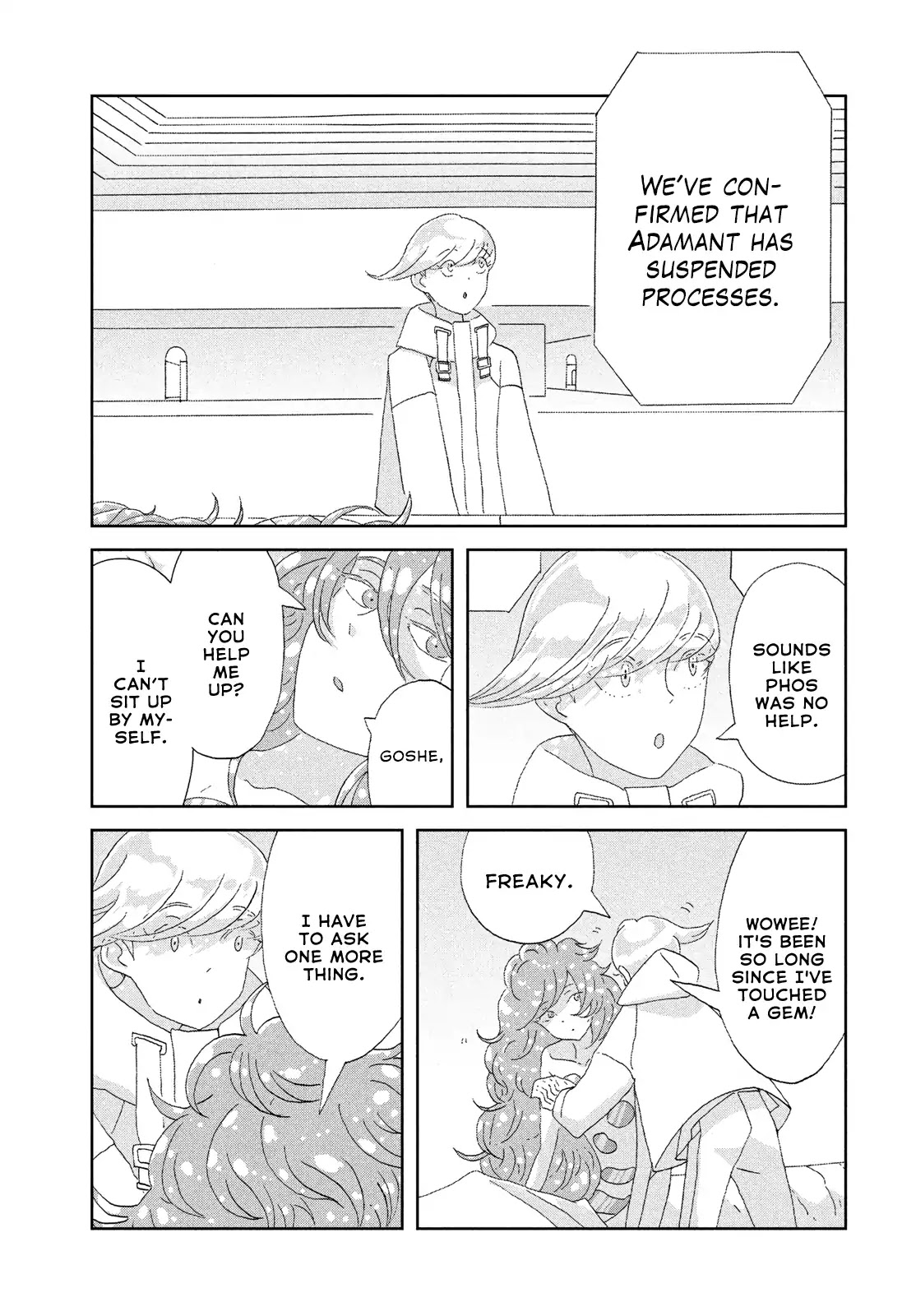 Houseki no Kuni Chapter 81 page 14 - Chapter 81: Gift