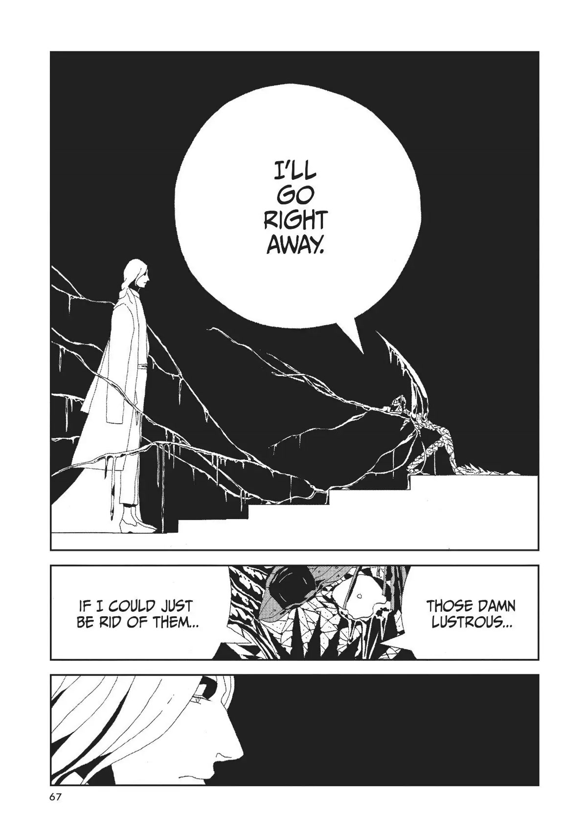 Houseki no Kuni Chapter 82 page 15 - Chapter 82: Development