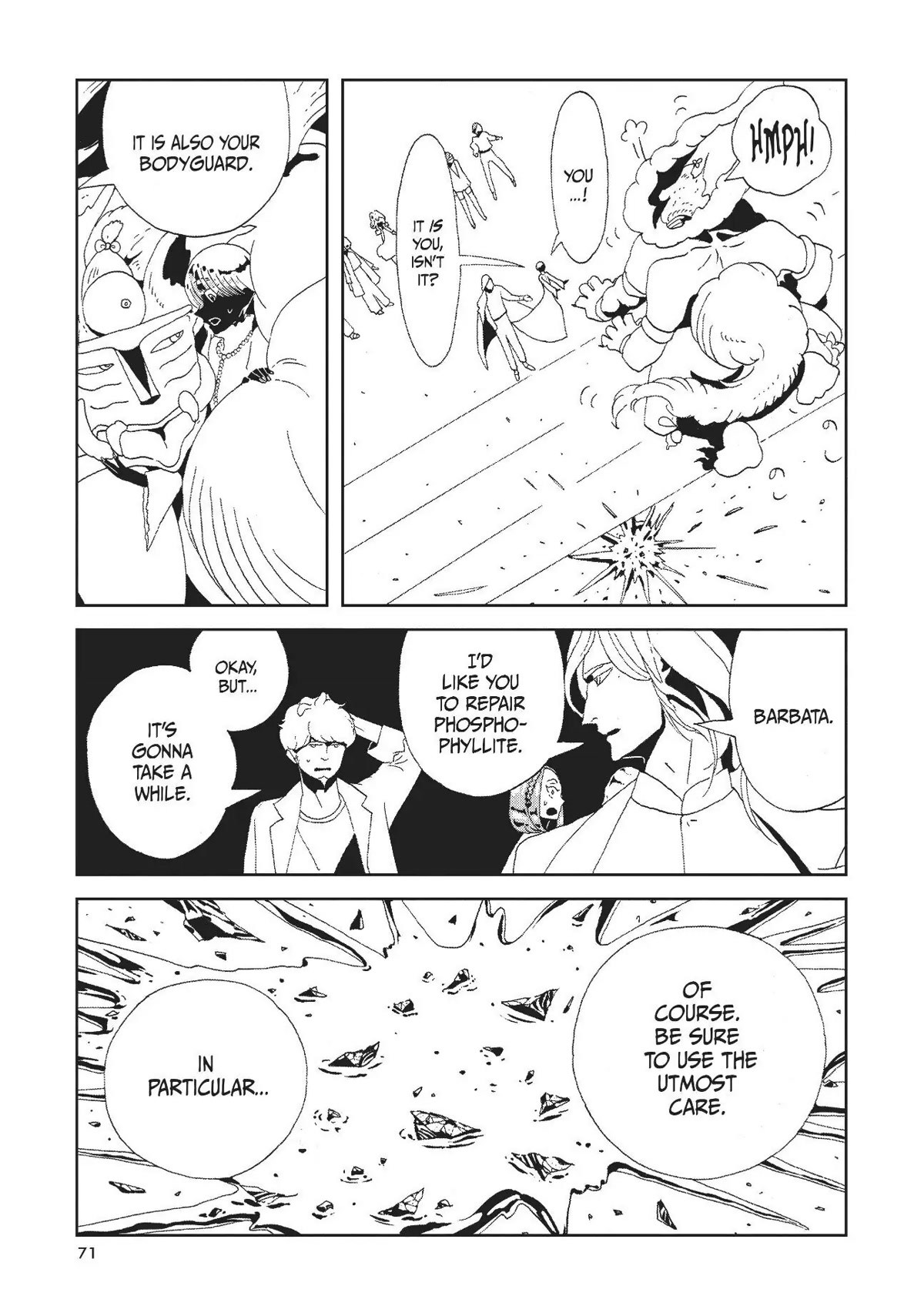 Houseki no Kuni Chapter 82 page 19 - Chapter 82: Development