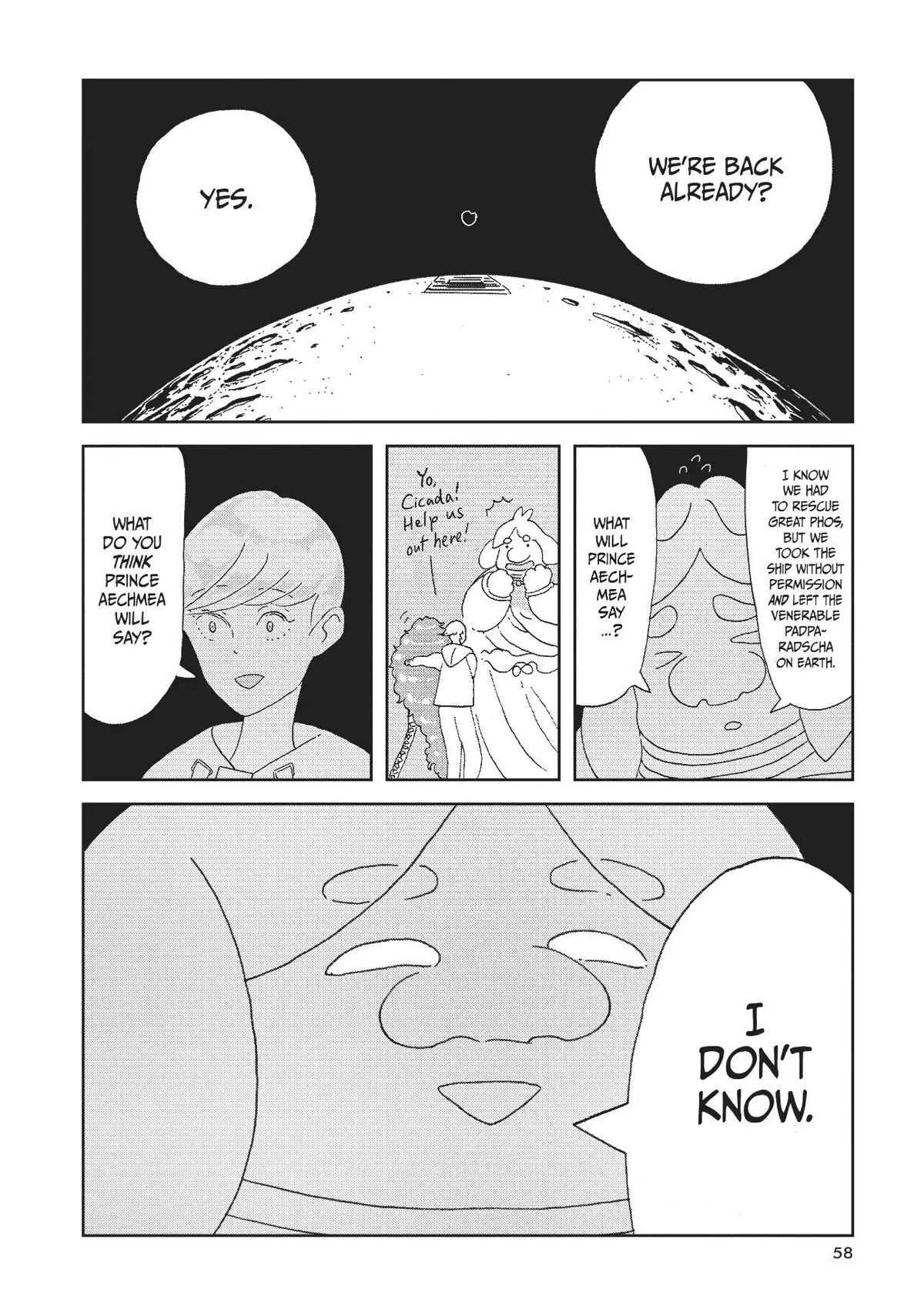 Houseki no Kuni Chapter 82 page 6 - Chapter 82: Development