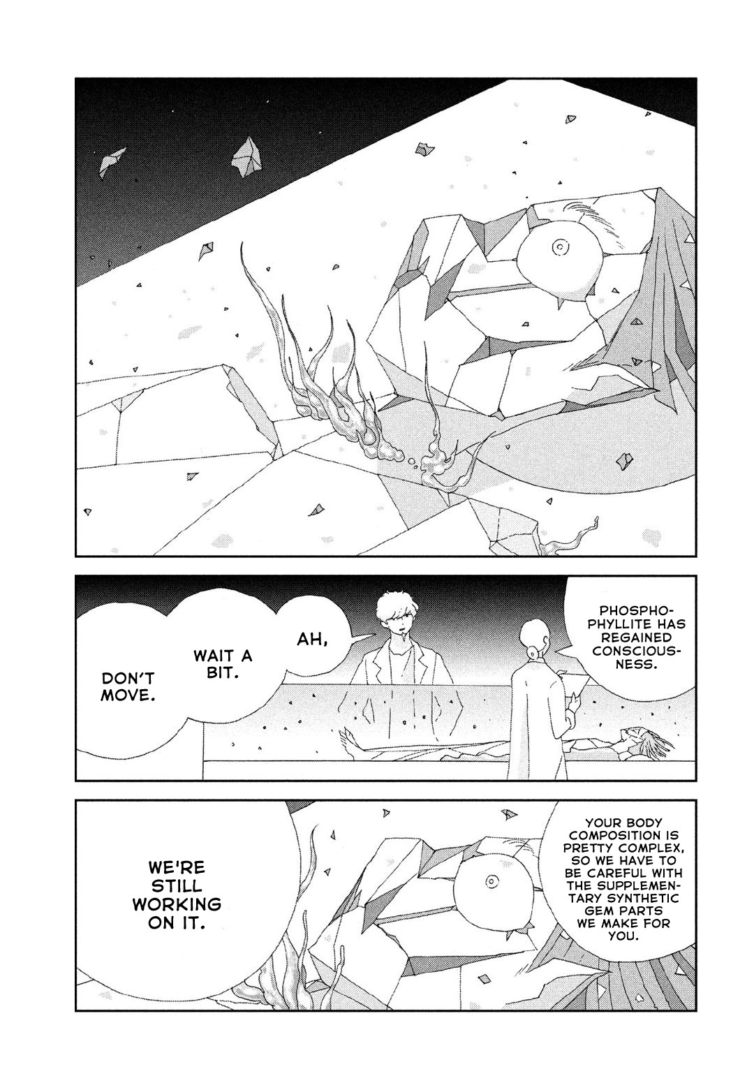 Houseki no Kuni Chapter 83 page 19 - Chapter 83: Reflection