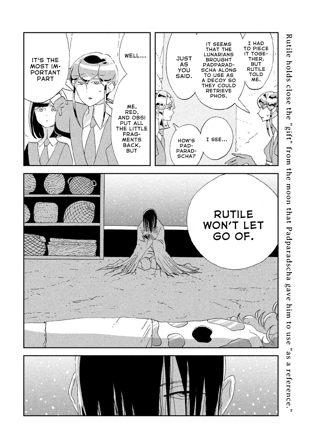 Houseki no Kuni Chapter 83 page 2 - Chapter 83: Reflection