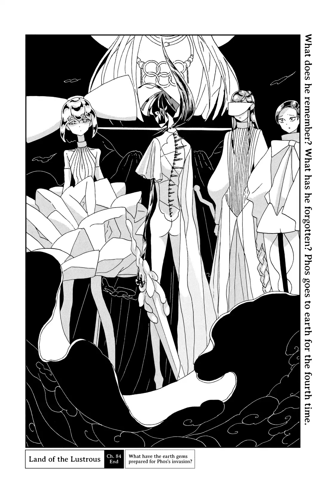 Houseki no Kuni Chapter 84 page 18 - Chapter 84: The Night Before