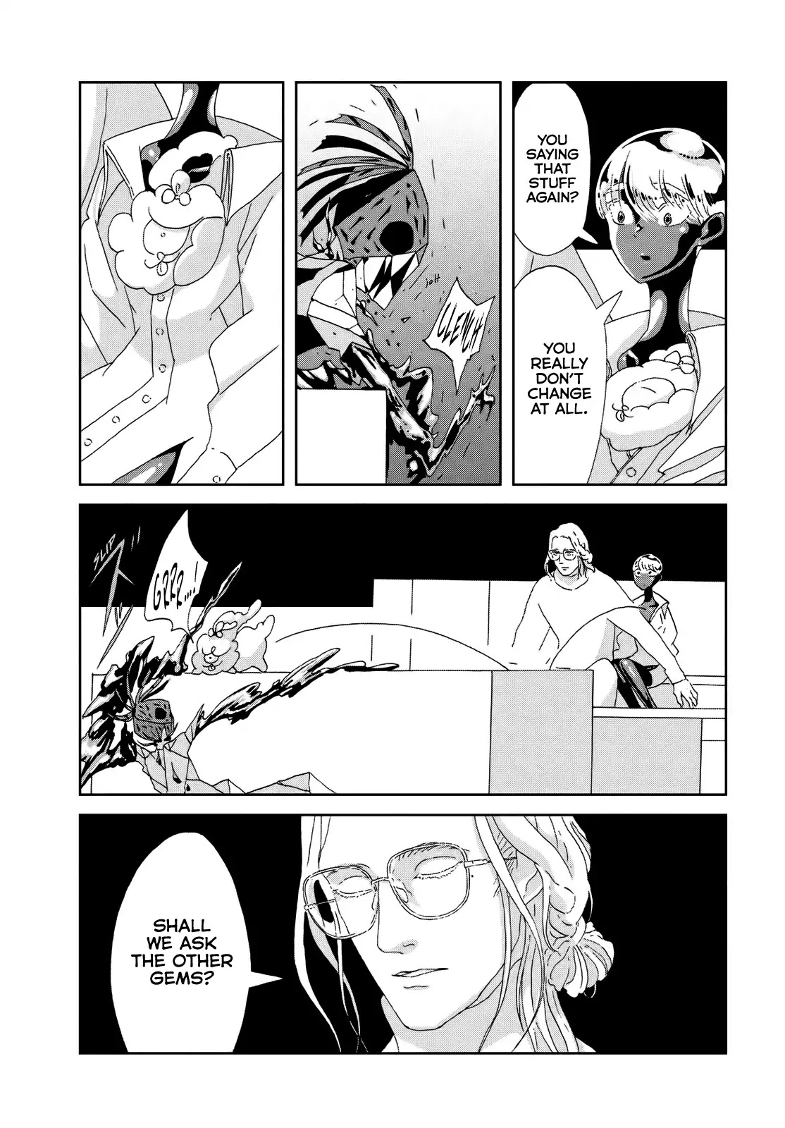 Houseki no Kuni Chapter 84 page 5 - Chapter 84: The Night Before