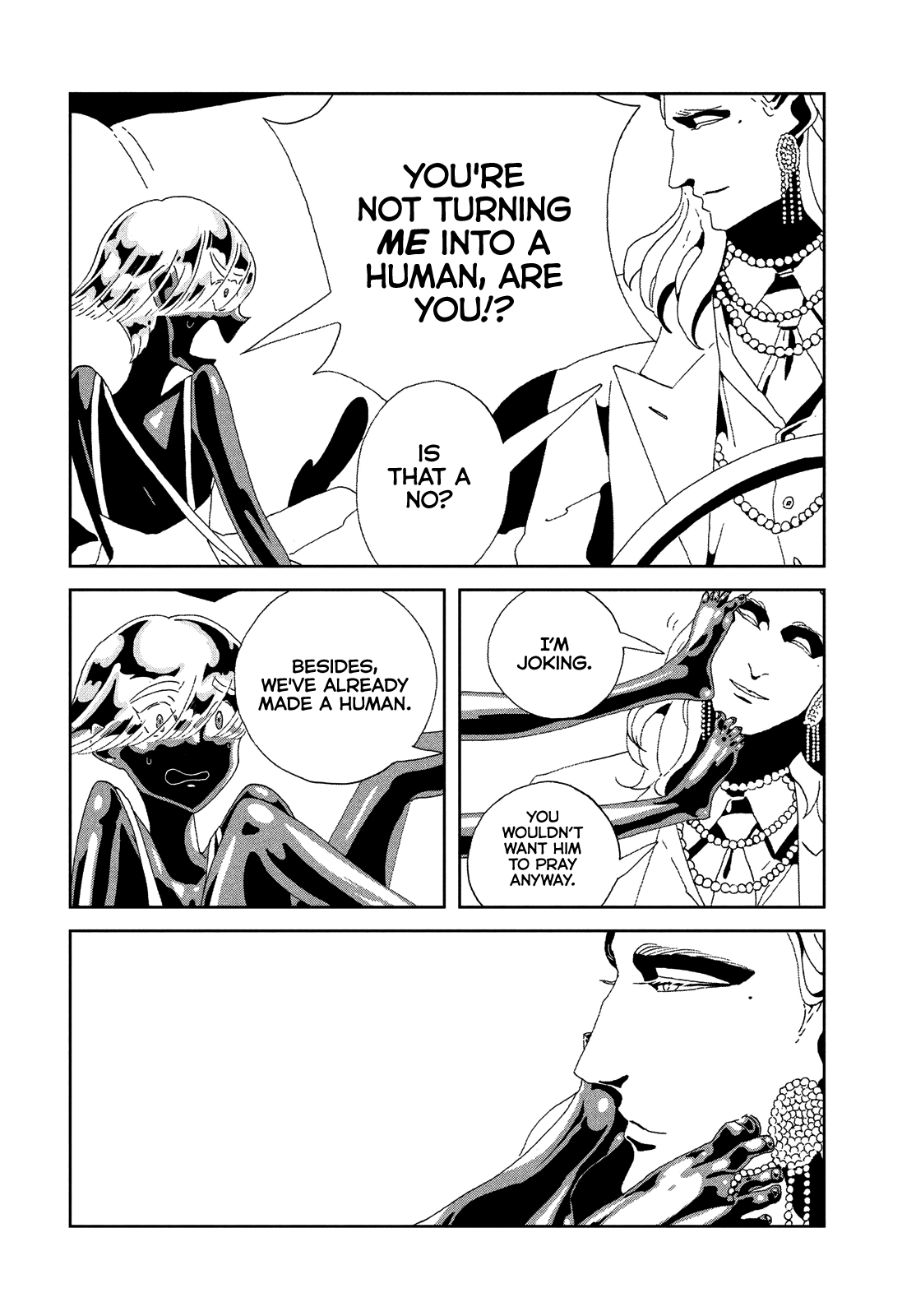 Houseki no Kuni Chapter 88 page 10 - Chapter 88: Nature, Experimentation, and the World to Come