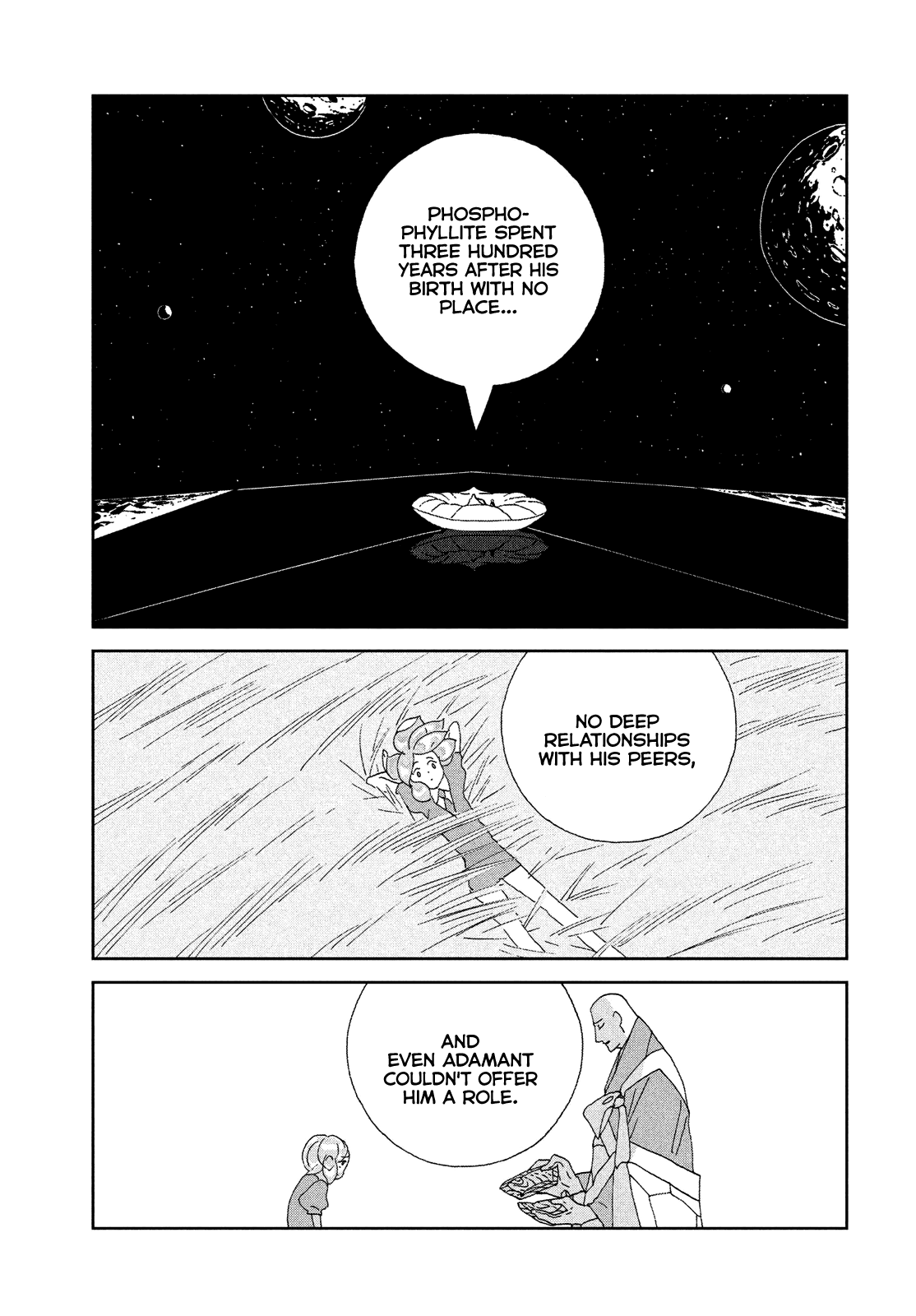 Houseki no Kuni Chapter 88 page 11 - Chapter 88: Nature, Experimentation, and the World to Come