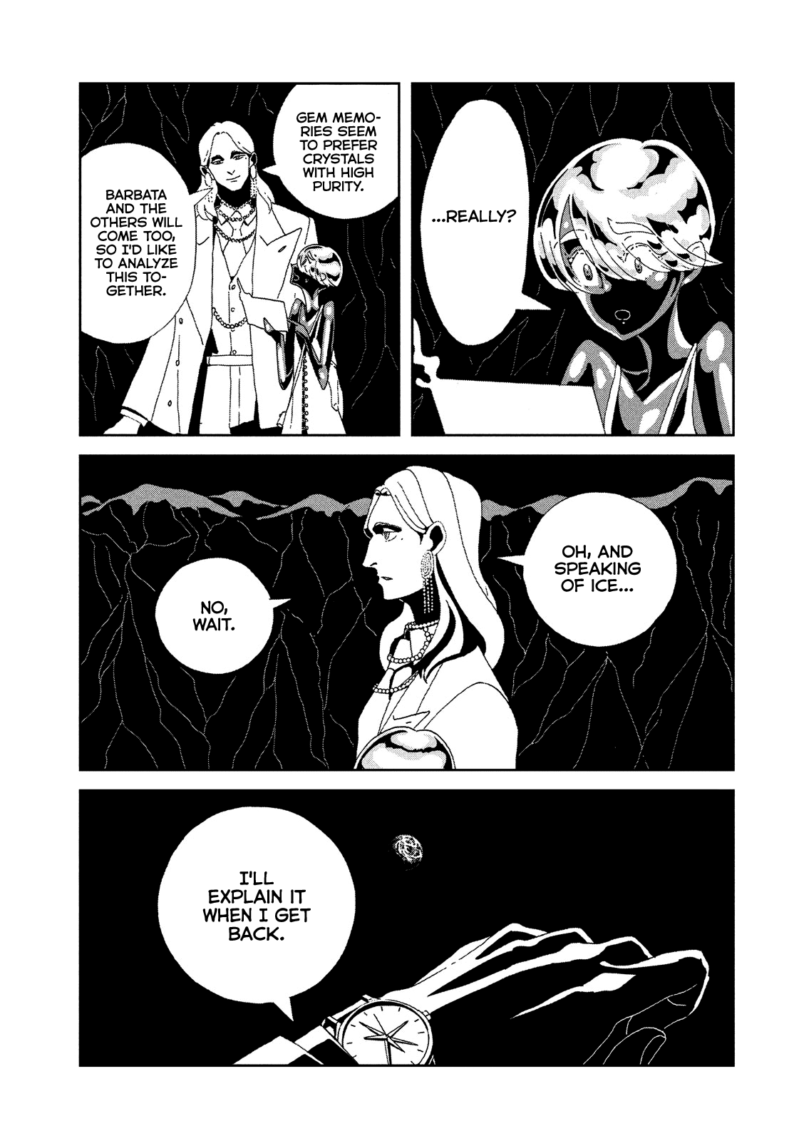 Houseki no Kuni Chapter 88 page 26 - Chapter 88: Nature, Experimentation, and the World to Come