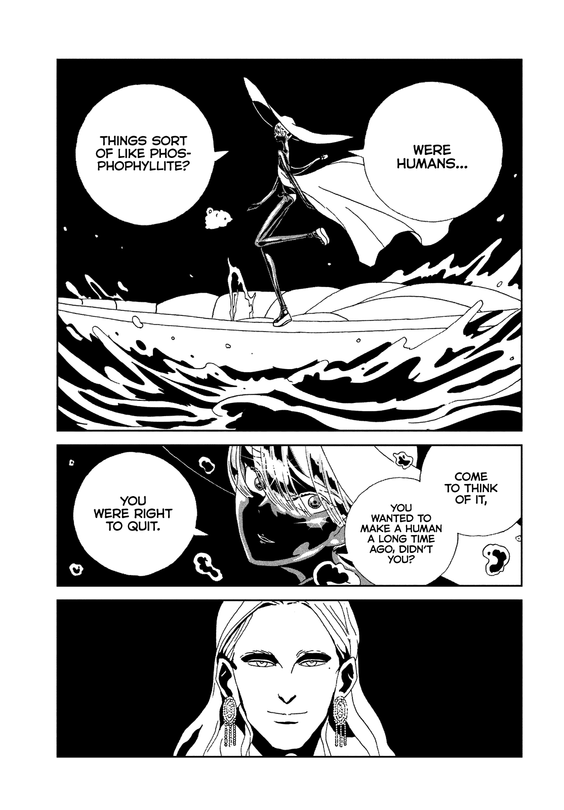 Houseki no Kuni Chapter 88 page 5 - Chapter 88: Nature, Experimentation, and the World to Come