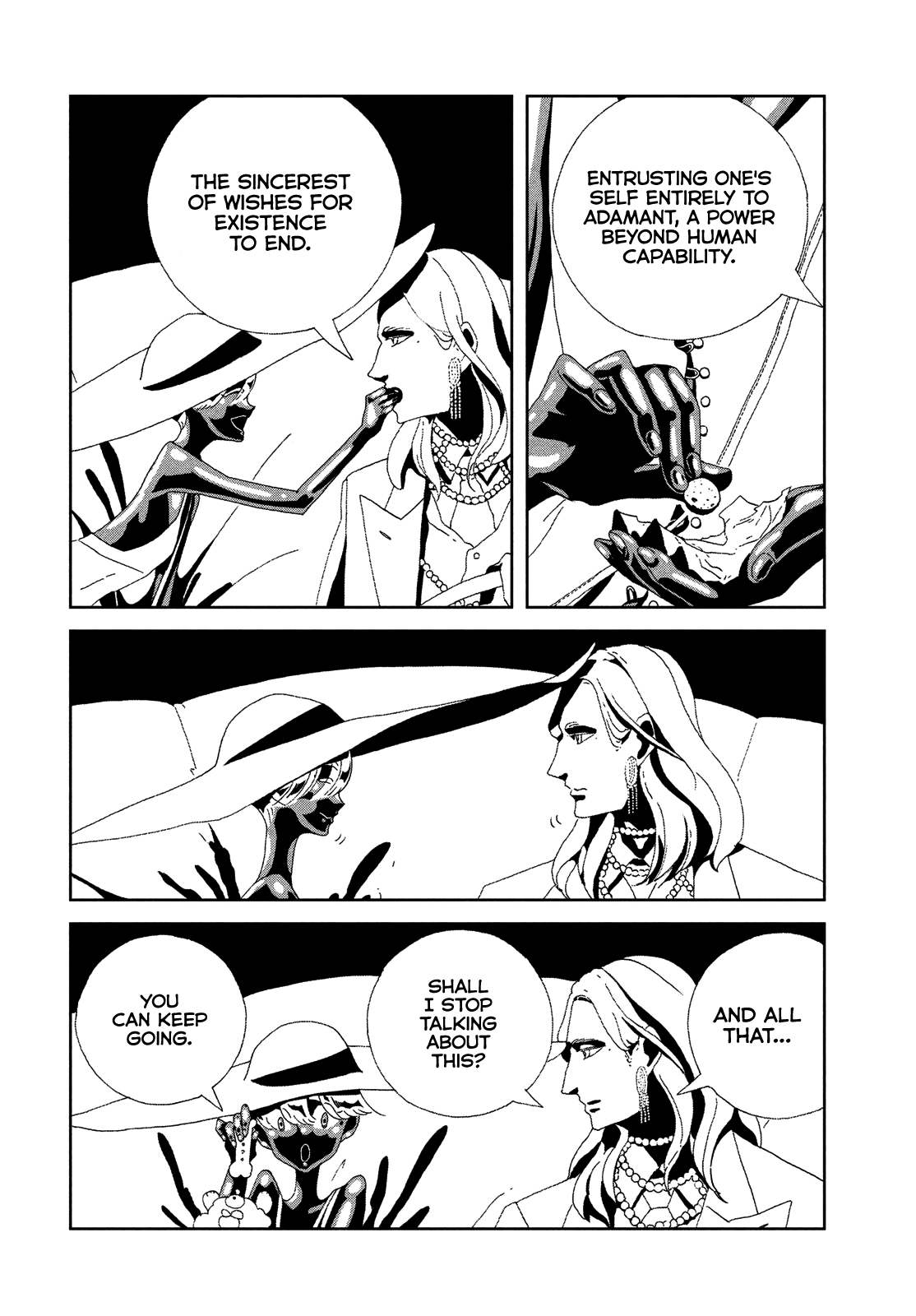 Houseki no Kuni Chapter 88 page 8 - Chapter 88: Nature, Experimentation, and the World to Come