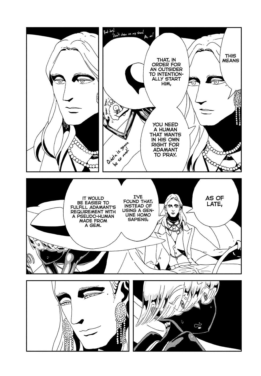 Houseki no Kuni Chapter 88 page 9 - Chapter 88: Nature, Experimentation, and the World to Come