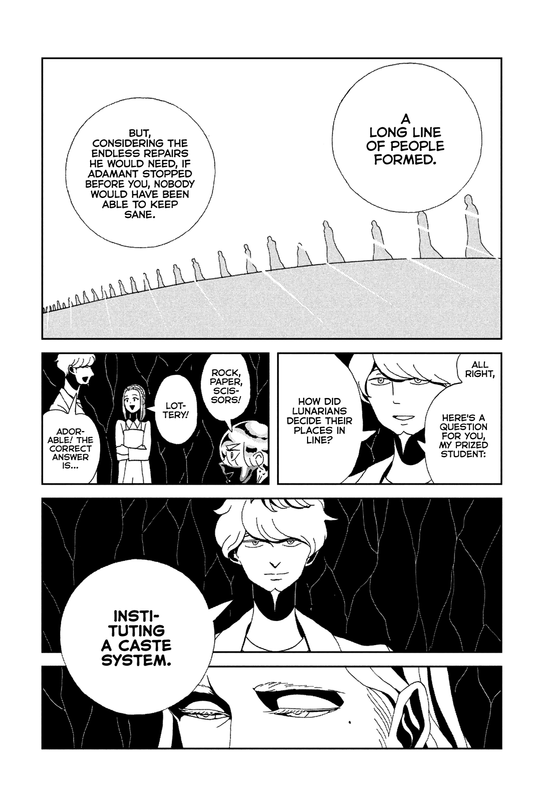 Houseki no Kuni Chapter 89 page 10 - Chapter 89: Enma