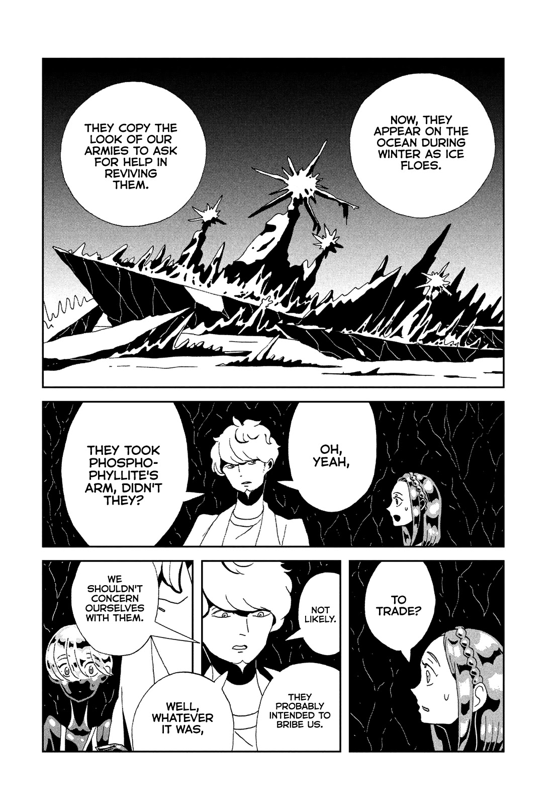 Houseki no Kuni Chapter 89 page 6 - Chapter 89: Enma