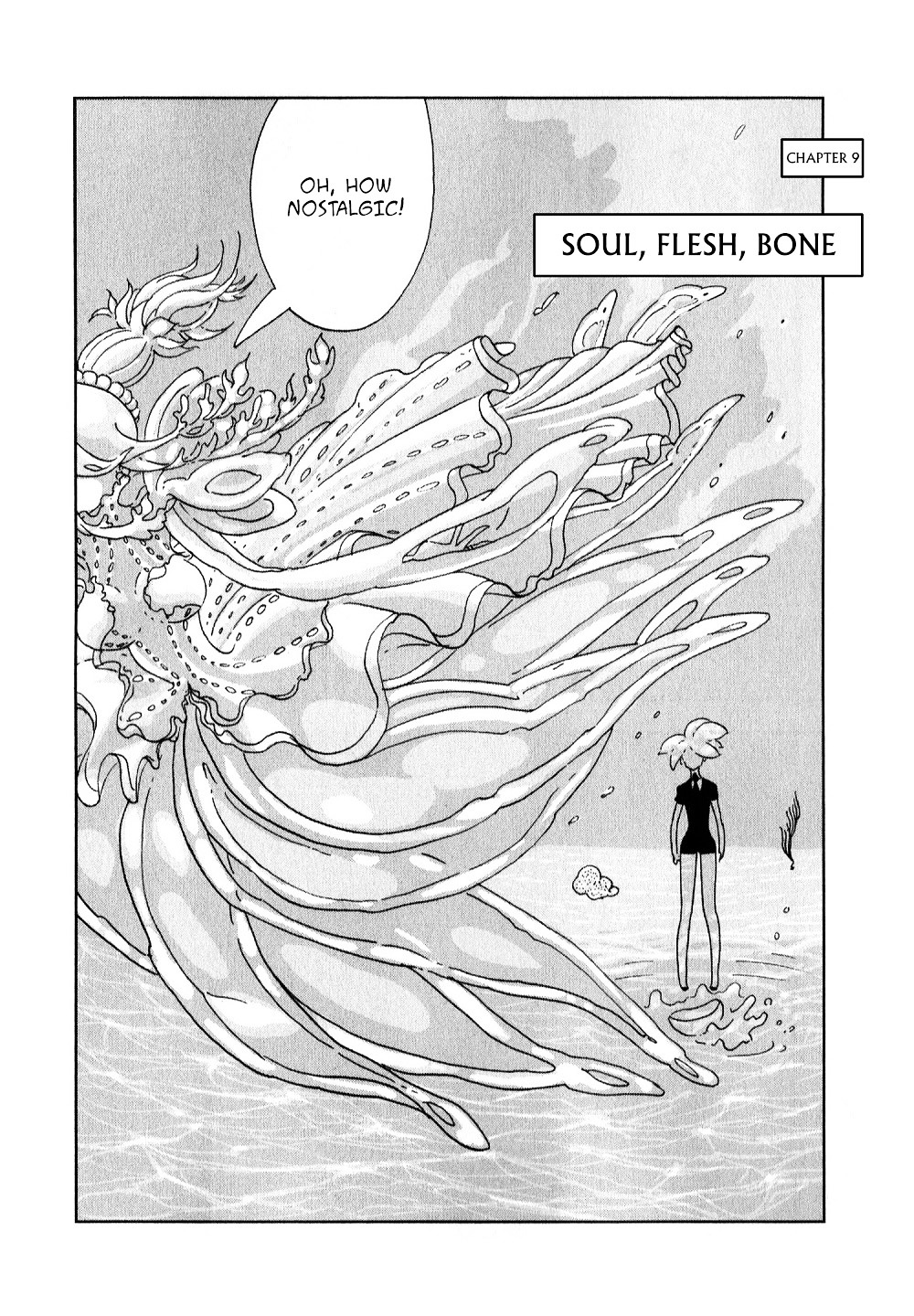 Houseki no Kuni Chapter 9 page 1 - Chapter 9 : Soul, flesh, bone (original version of translation)