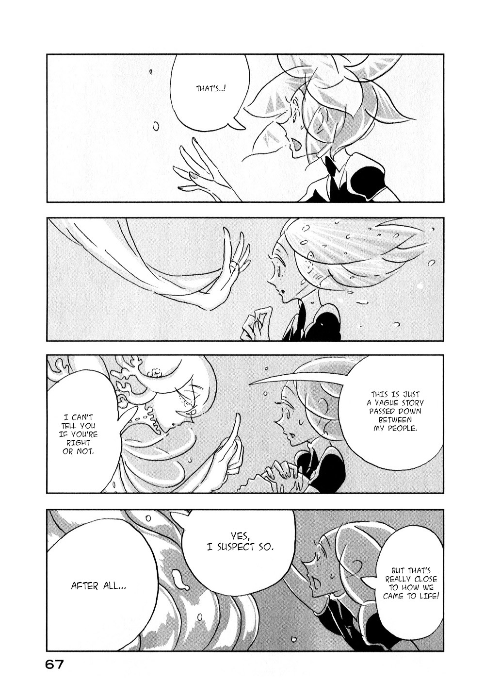 Houseki no Kuni Chapter 9 page 11 - Chapter 9 : Soul, flesh, bone (original version of translation)