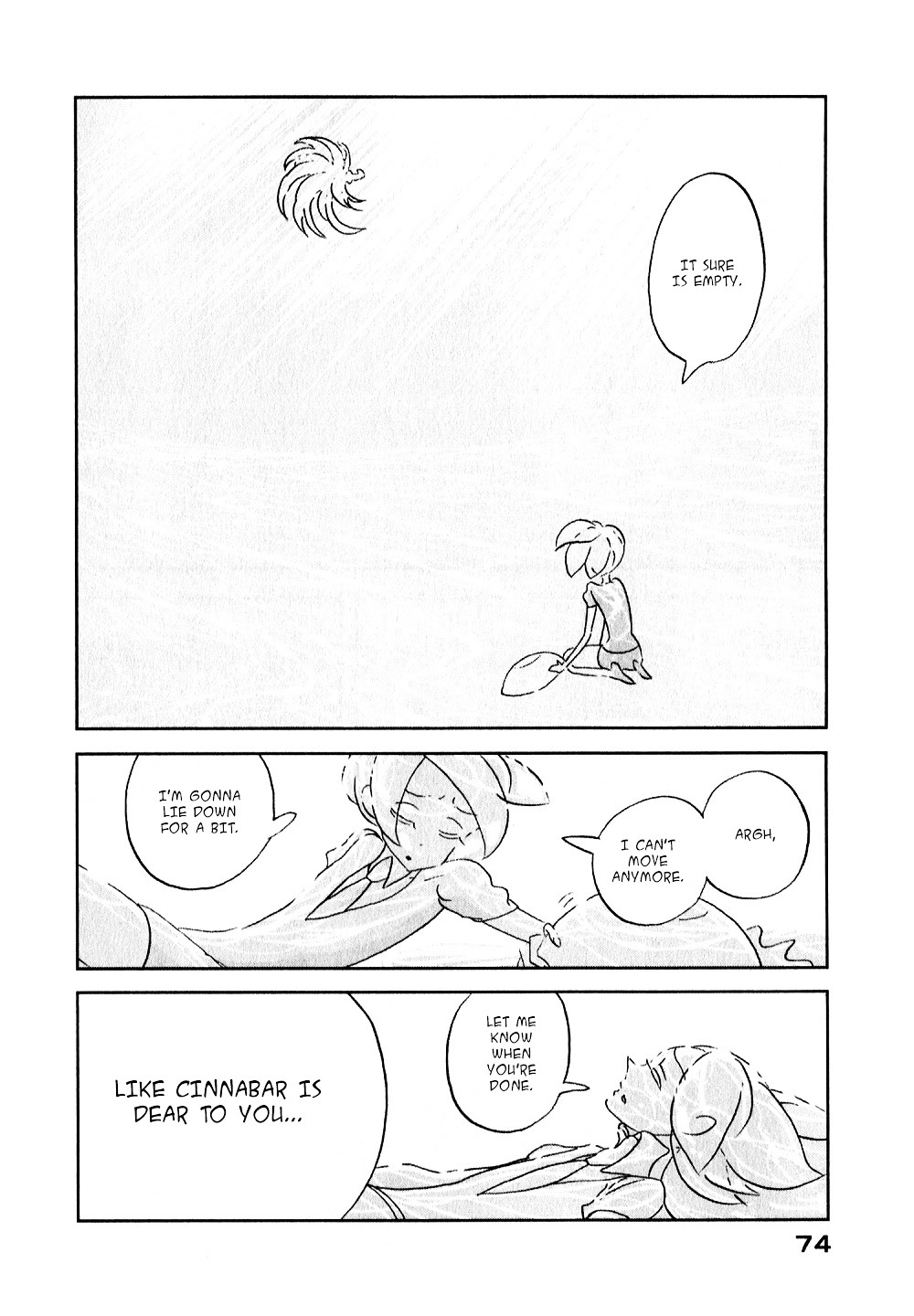 Houseki no Kuni Chapter 9 page 18 - Chapter 9 : Soul, flesh, bone (original version of translation)