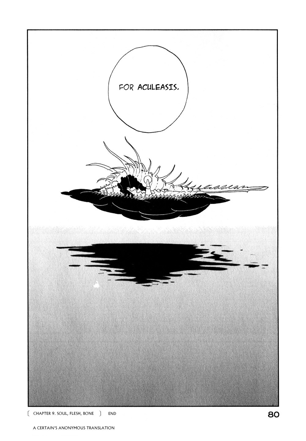 Houseki no Kuni Chapter 9 page 23 - Chapter 9 : Soul, flesh, bone (original version of translation)