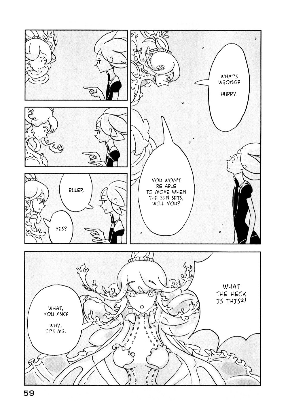 Houseki no Kuni Chapter 9 page 3 - Chapter 9 : Soul, flesh, bone (original version of translation)