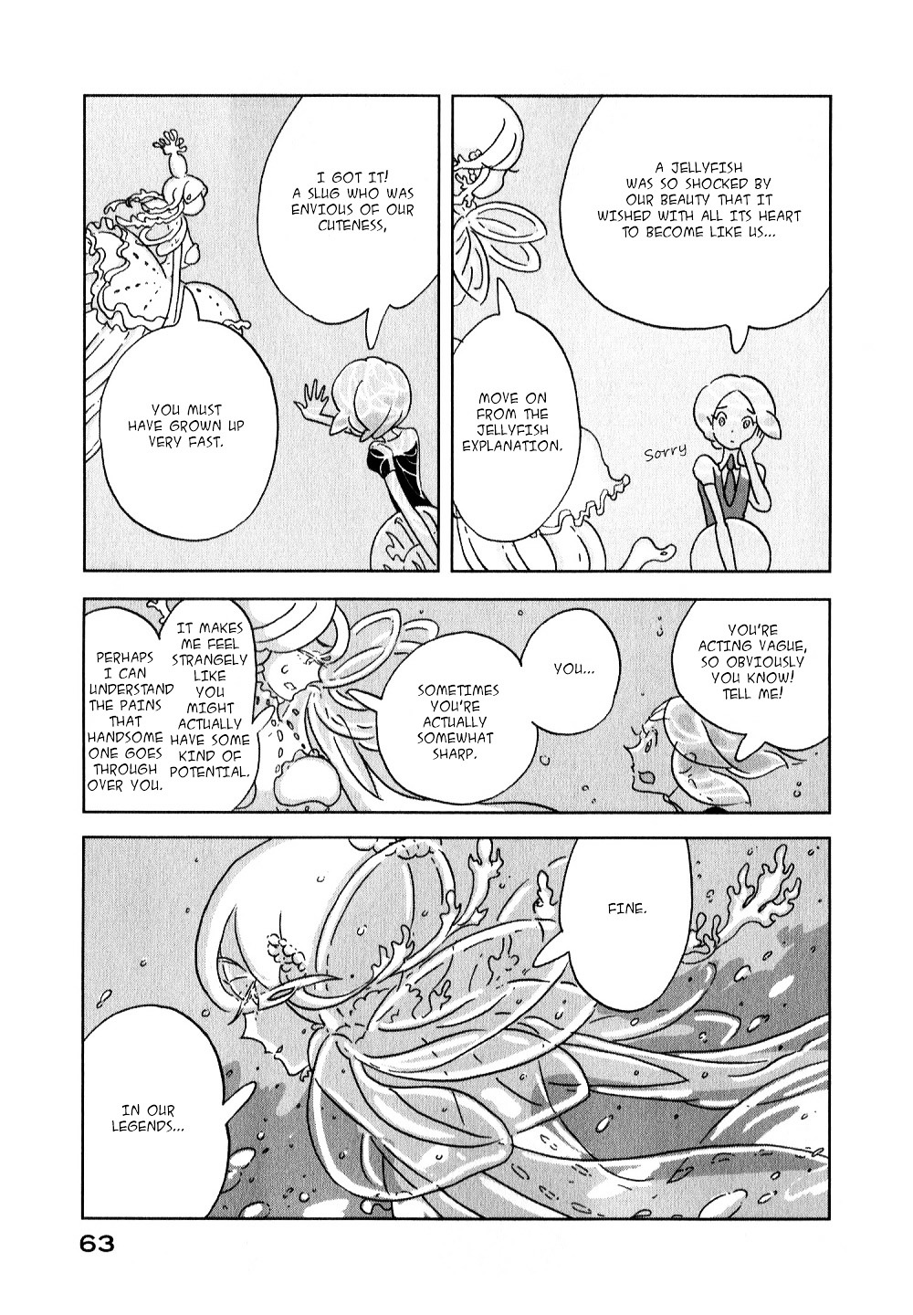 Houseki no Kuni Chapter 9 page 7 - Chapter 9 : Soul, flesh, bone (original version of translation)