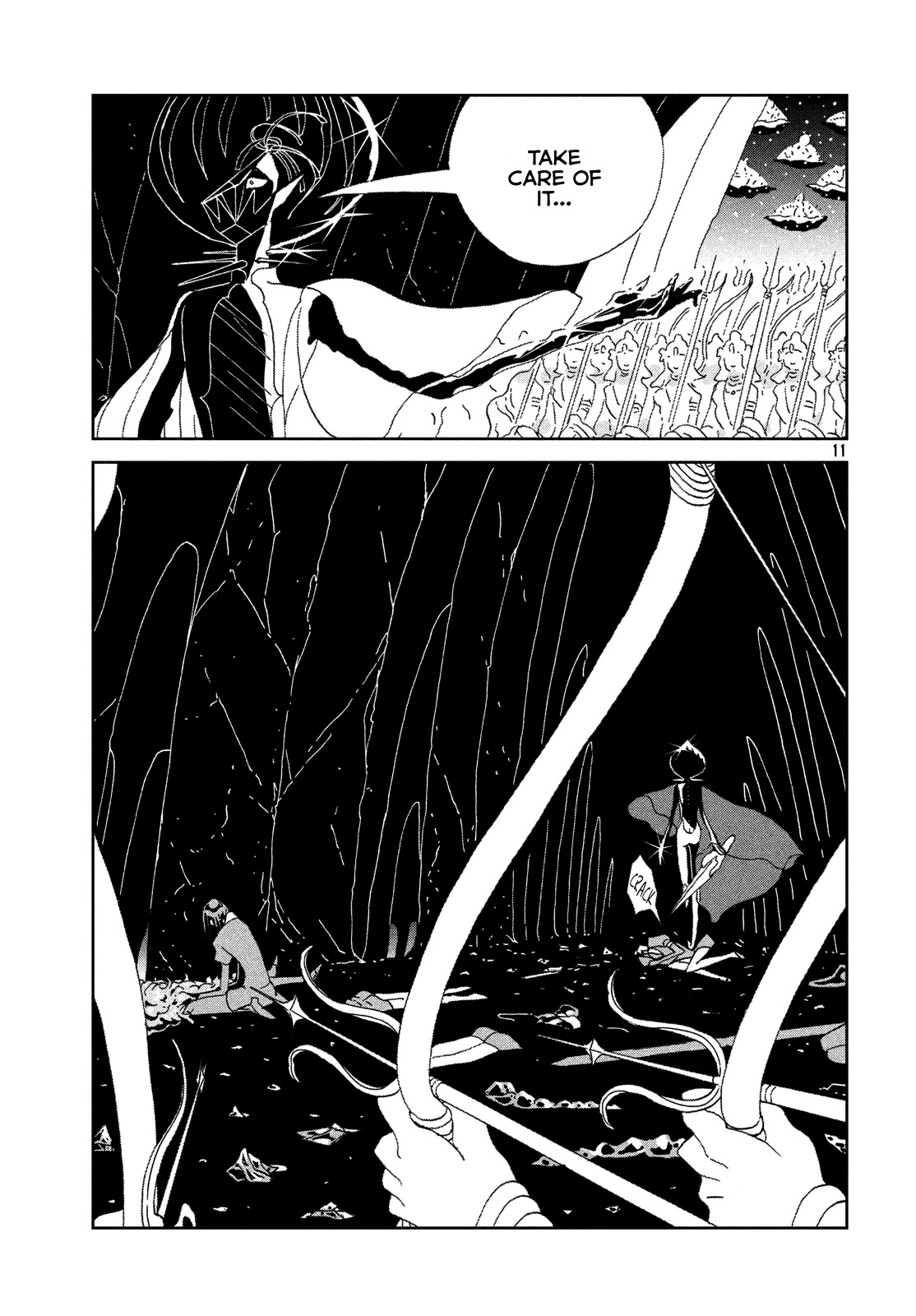 Houseki no Kuni Chapter 90 page 11 - Chapter 90: Devastation