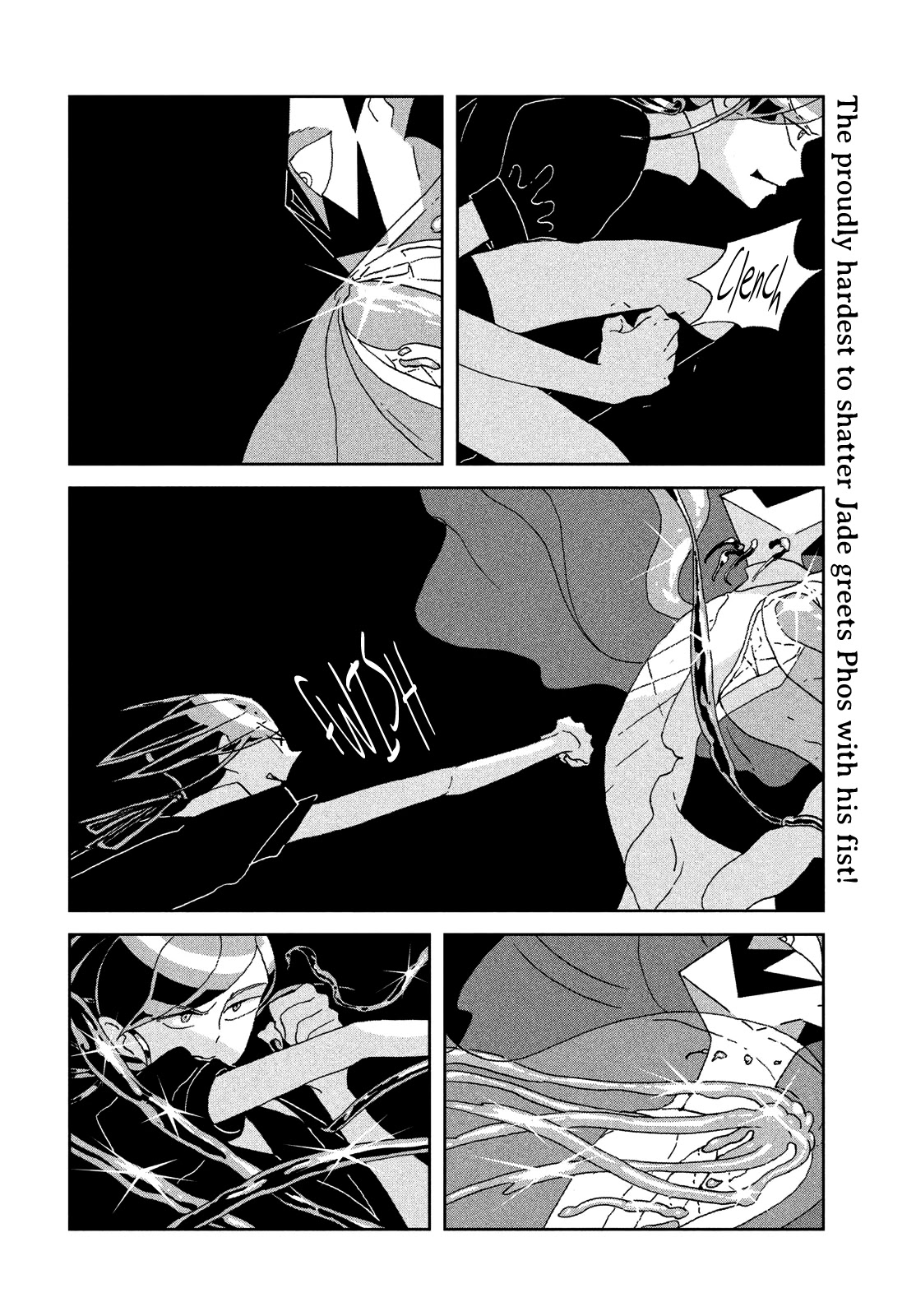 Houseki no Kuni Chapter 91 page 3 - Chapter 91: Jade