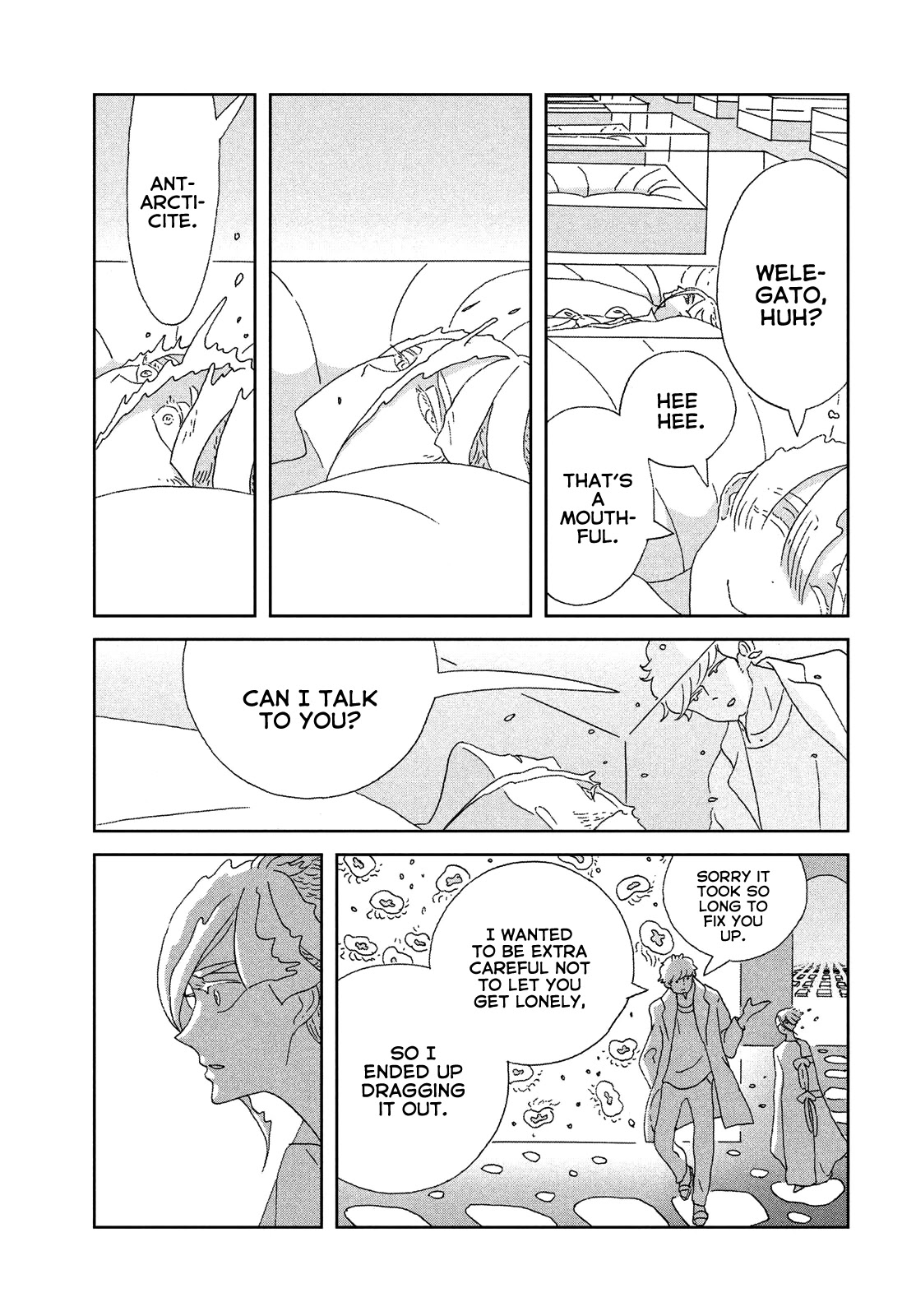 Houseki no Kuni Chapter 95 page 14 - Chapter 95: End of the Fight