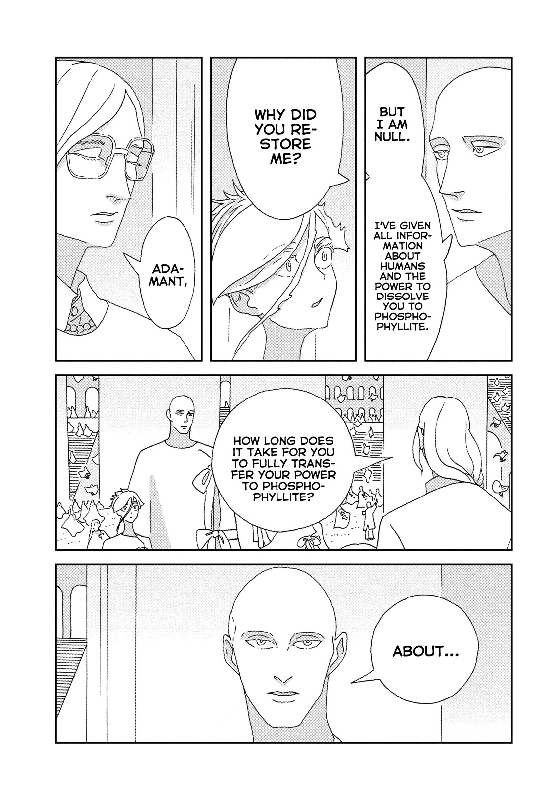 Houseki no Kuni Chapter 95 page 20 - Chapter 95: End of the Fight