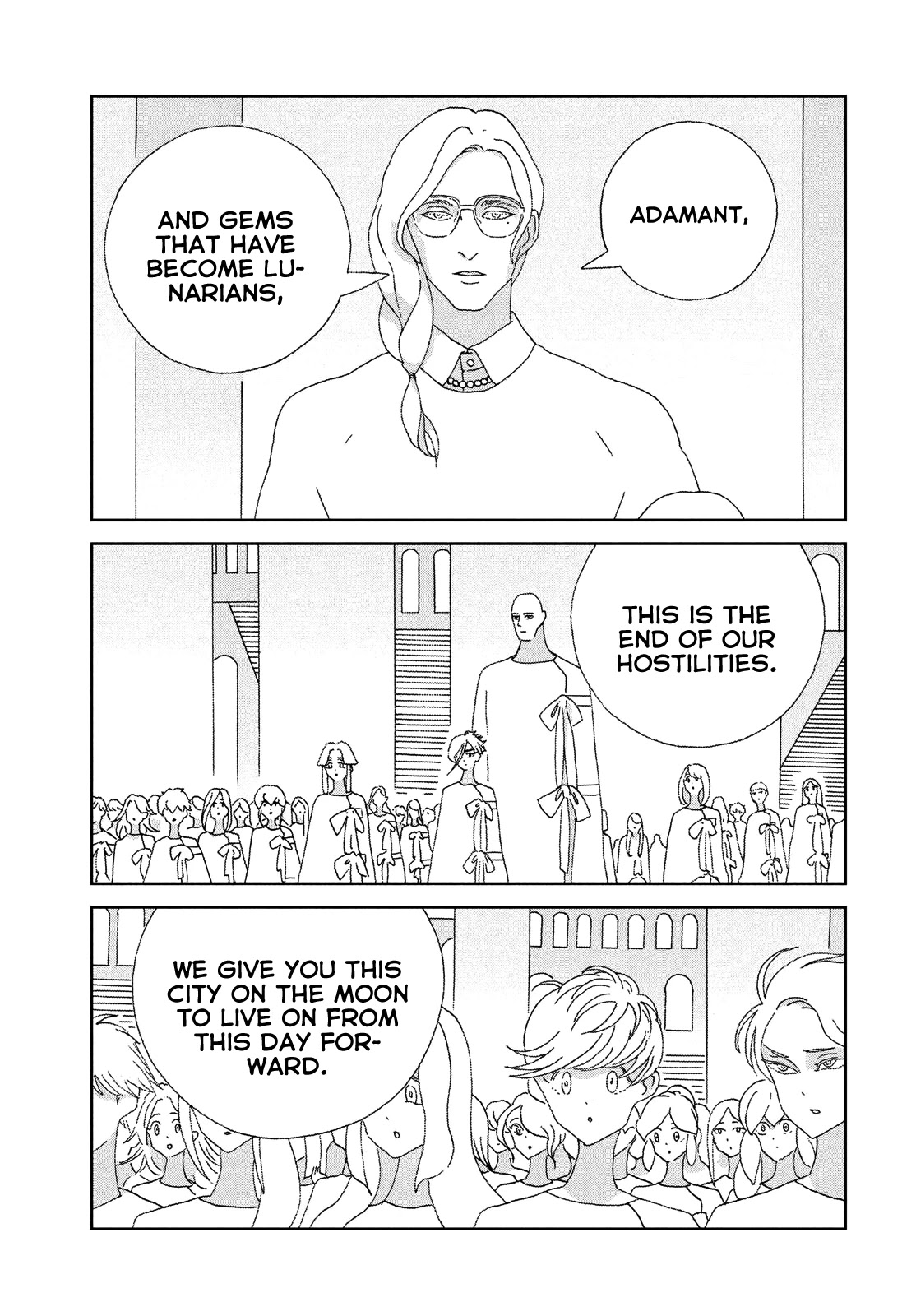 Houseki no Kuni Chapter 95 page 22 - Chapter 95: End of the Fight