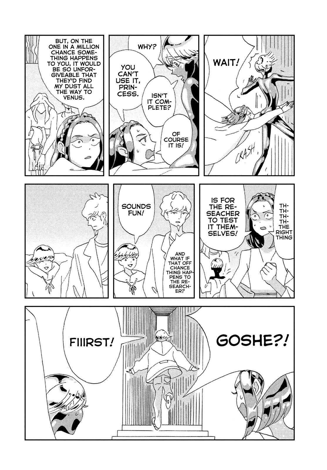 Houseki no Kuni Chapter 95 page 4 - Chapter 95: End of the Fight