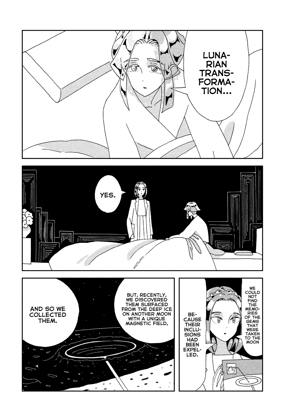 Houseki no Kuni Chapter 95 page 8 - Chapter 95: End of the Fight