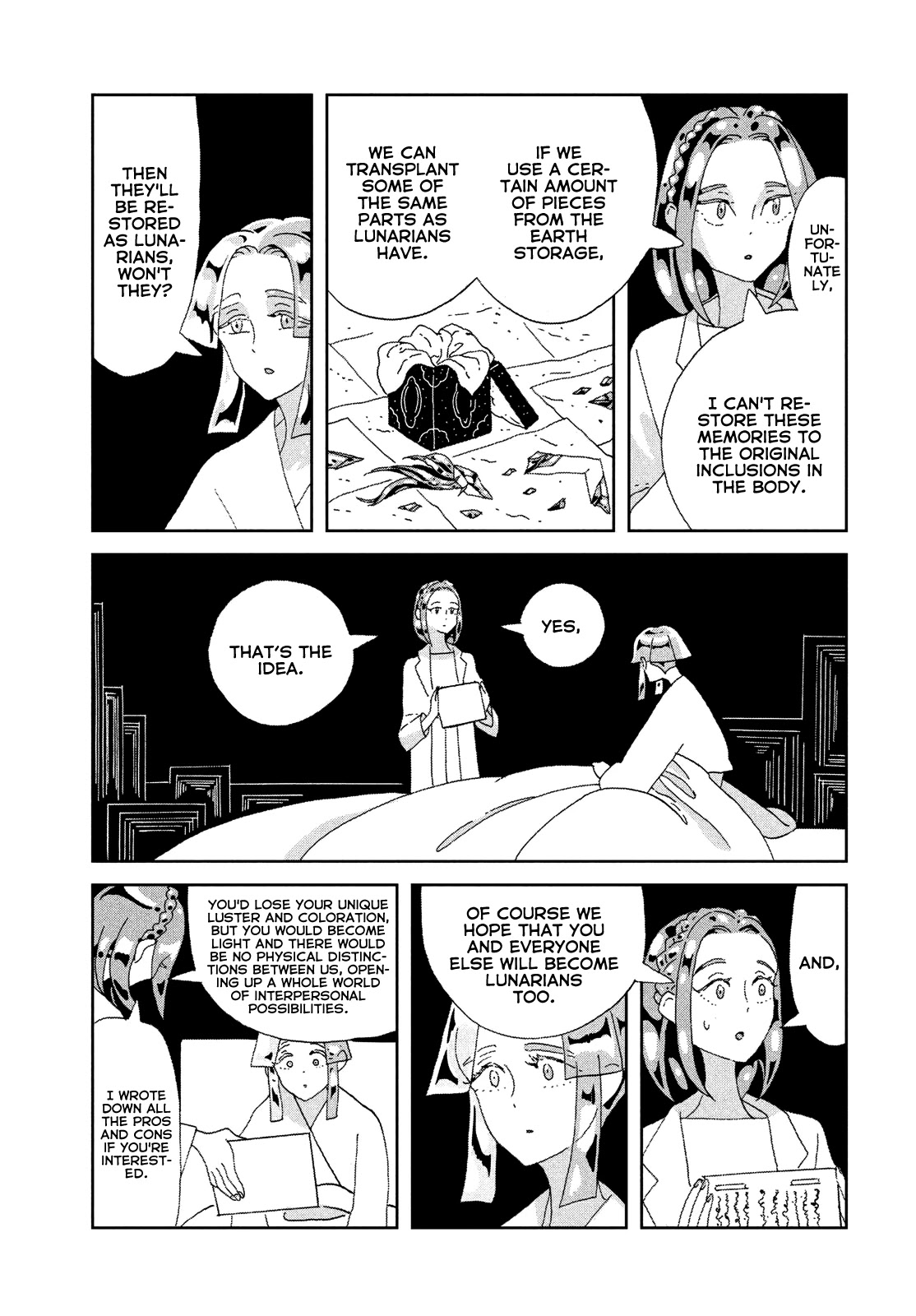 Houseki no Kuni Chapter 95 page 9 - Chapter 95: End of the Fight