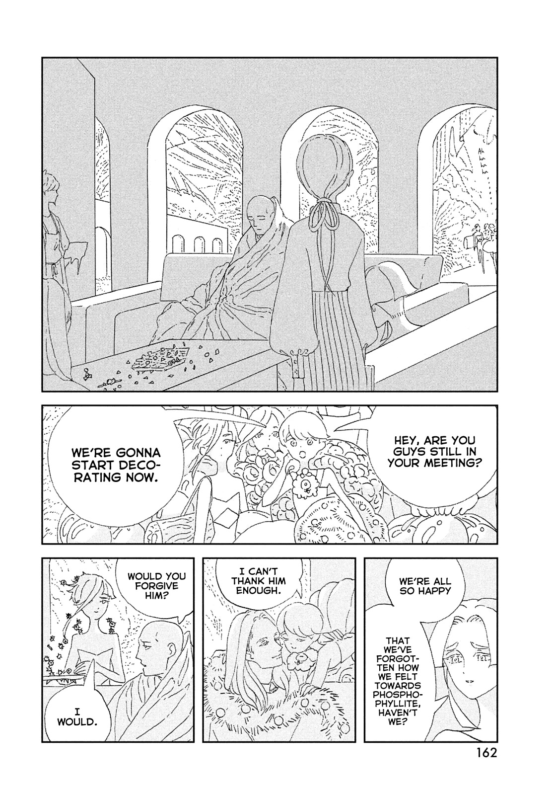 Houseki no Kuni Chapter 96 page 18 - Chapter 96: Ten Thousand Years