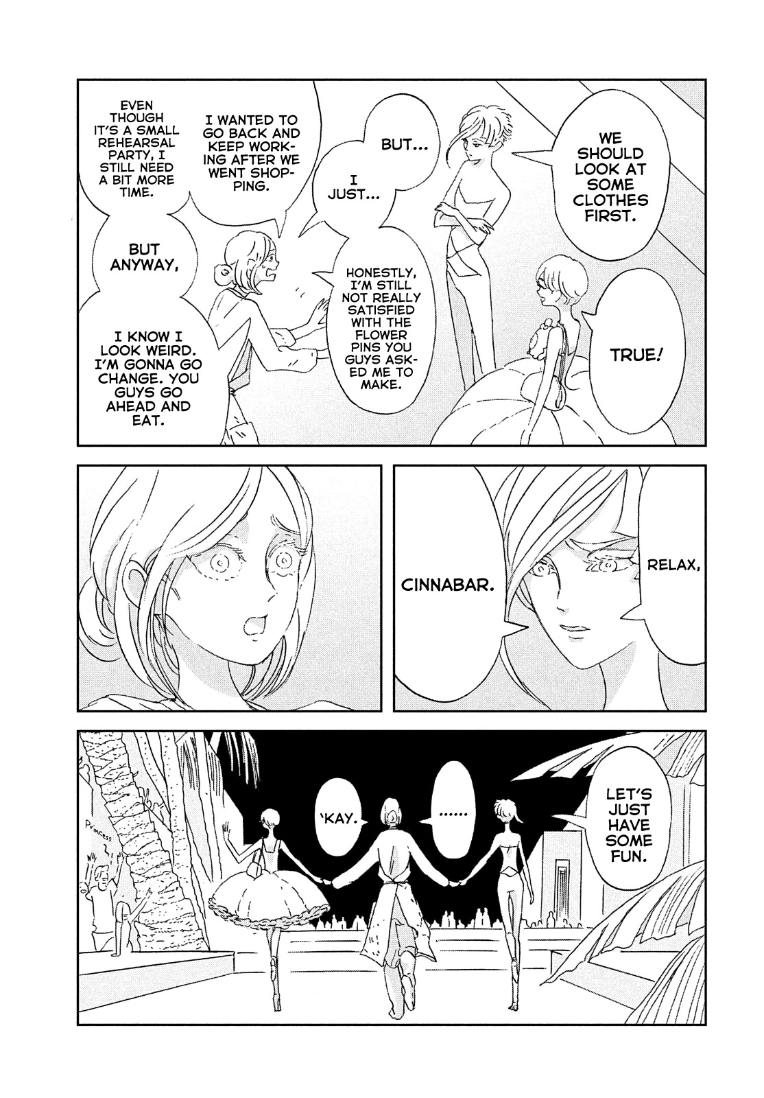 Houseki no Kuni Chapter 96 page 4 - Chapter 96: Ten Thousand Years