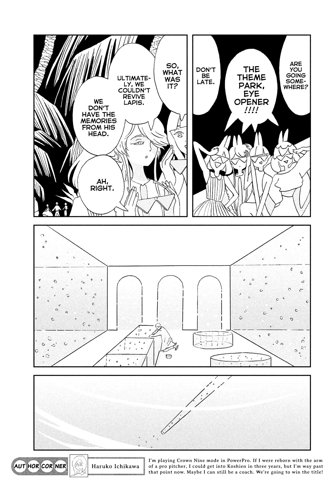 Houseki no Kuni Chapter 96 page 6 - Chapter 96: Ten Thousand Years