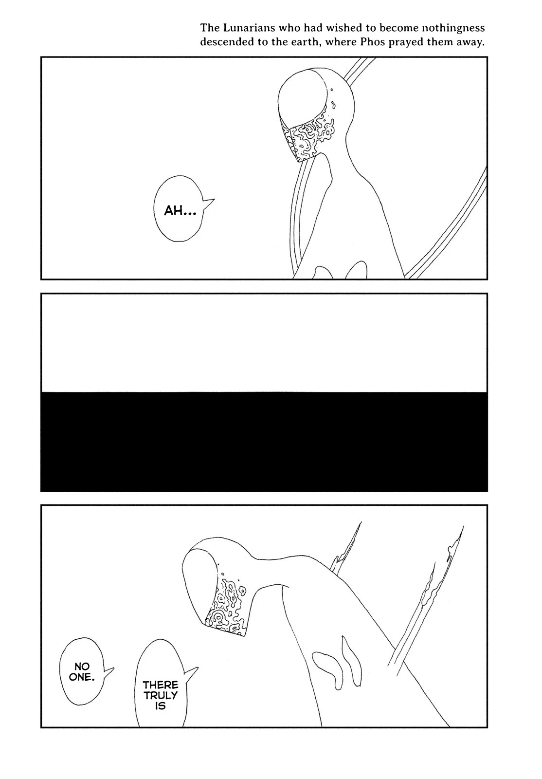 Houseki no Kuni Chapter 99 page 3 - Chapter 99: The Beginning
