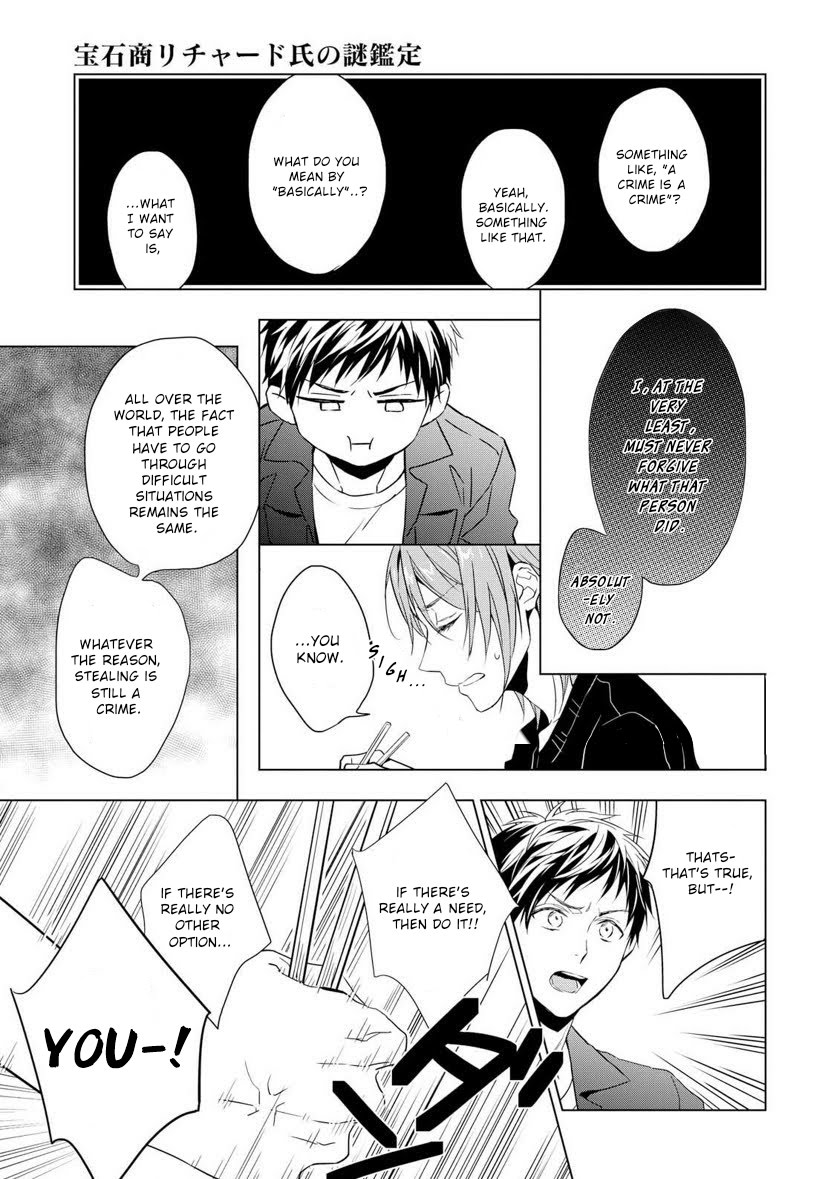 Housekishou Richard-Shi no Nazo Kantei Chapter 2 page 35 - Chapter 2: The Justice of Pink Sapphire Part 2
