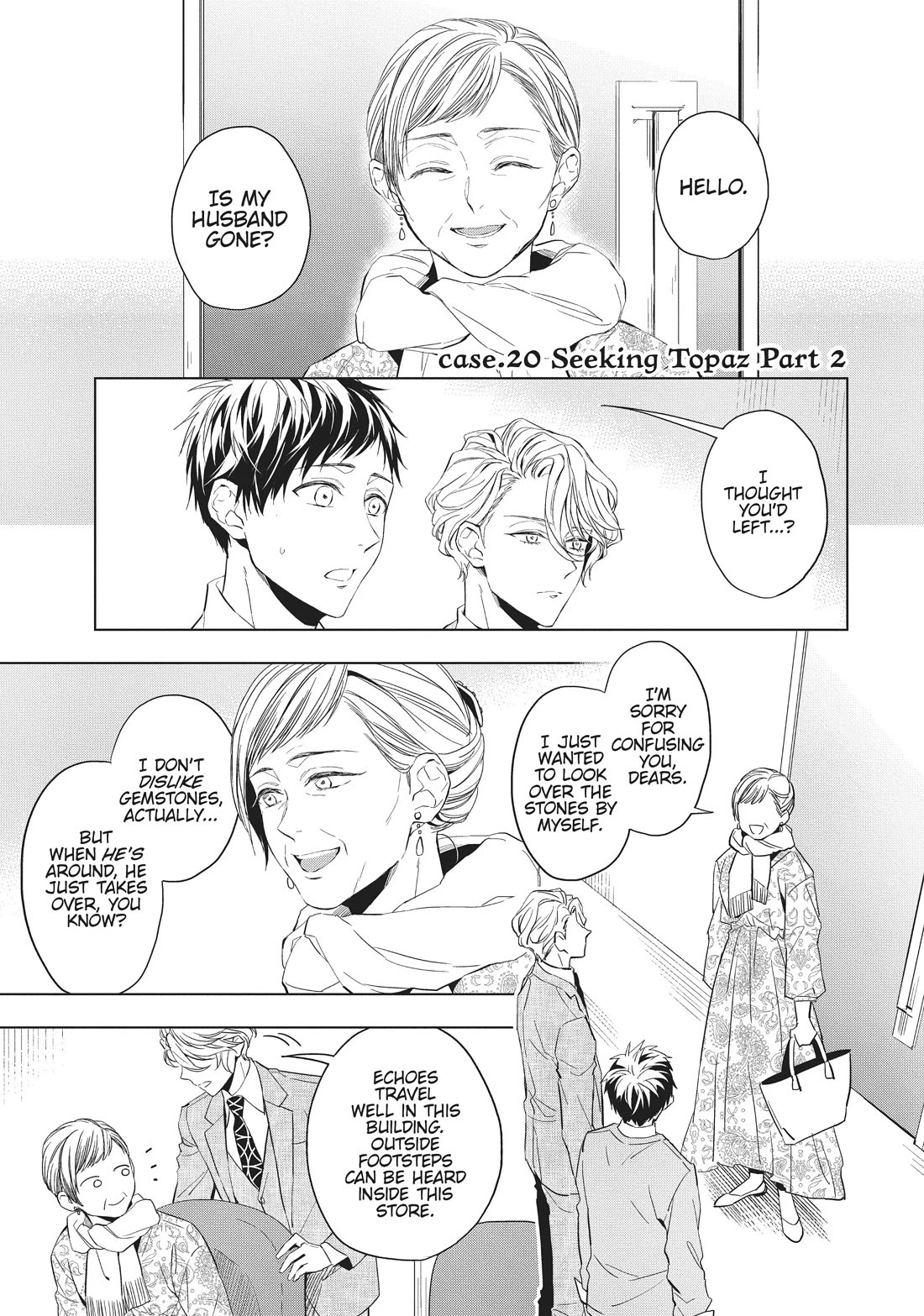 Housekishou Richard-Shi no Nazo Kantei Chapter 20 page 1 - Chapter 20