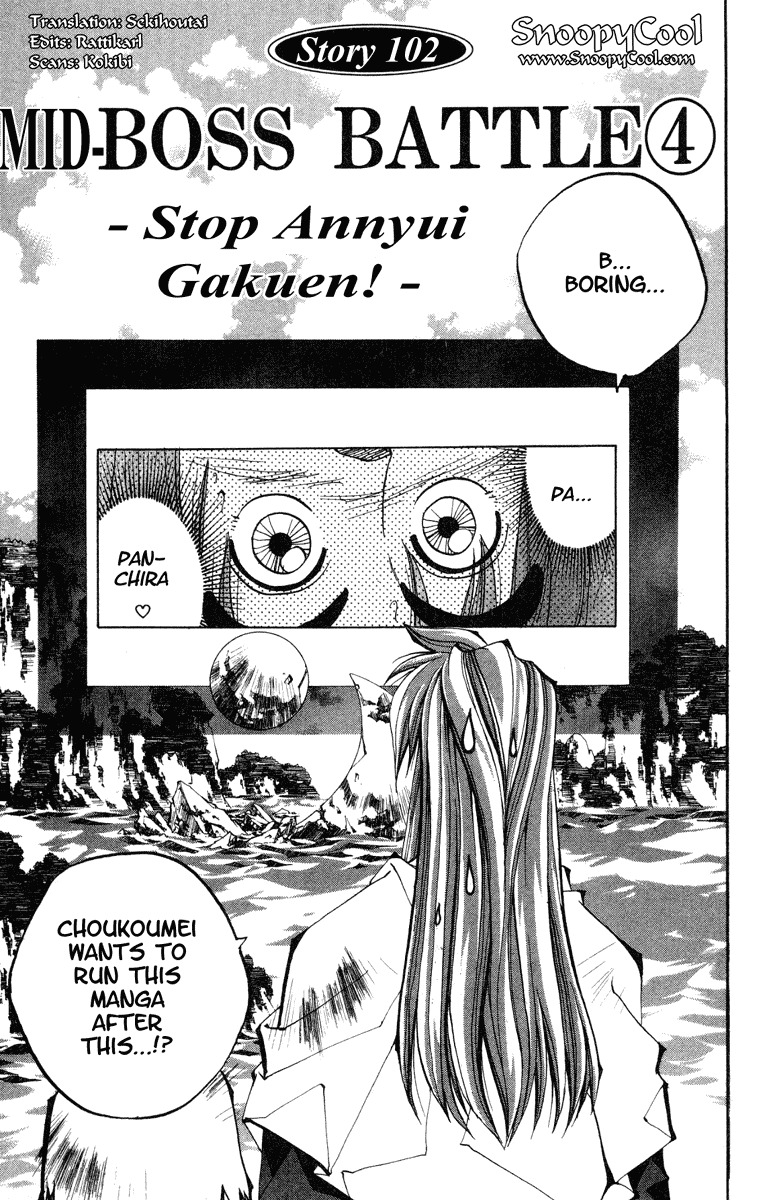 Houshin Engi Chapter 102 page 5 - Chapter 102: MID-BOSS BATTLE ④ -Stop Annyui Gakuen!-