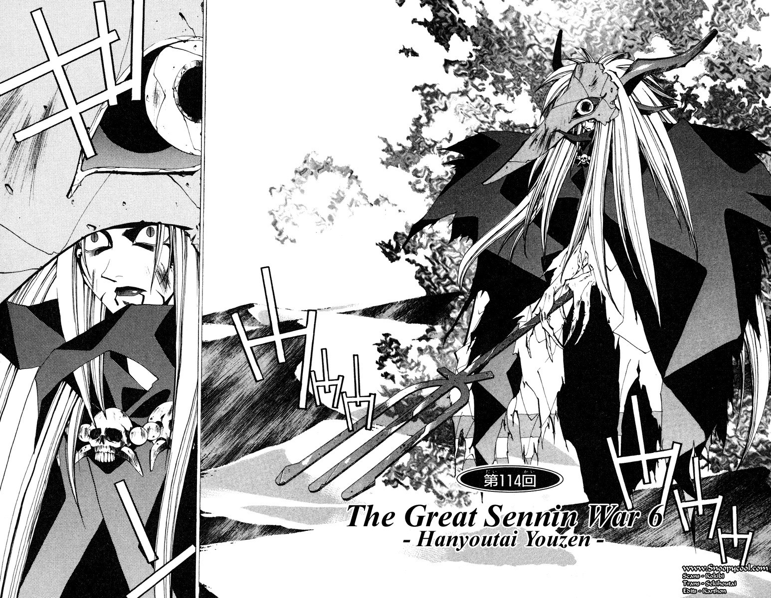 Houshin Engi Chapter 114 page 2 - Chapter 114: The Great Sennin War 6 -Hanyoutai Youzen-