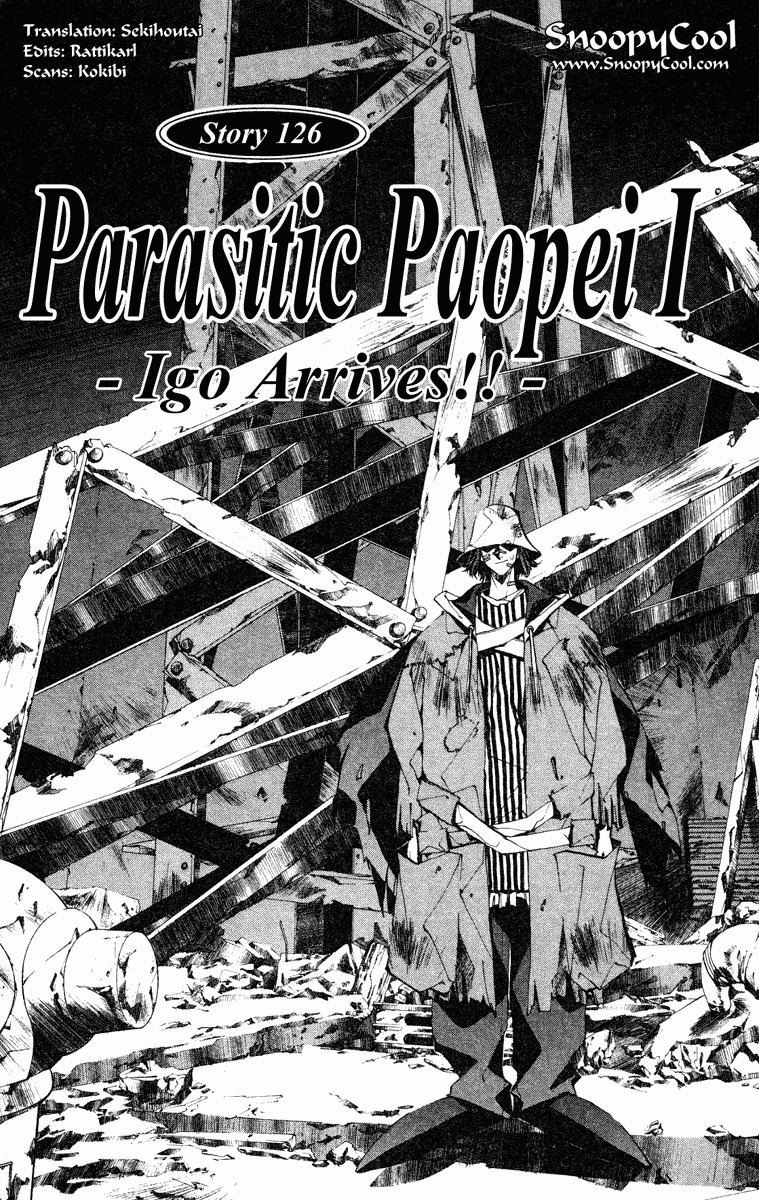 Houshin Engi Chapter 126 page 1 - Chapter 126: Parasitic Paopei I -Igo Arrives!!-