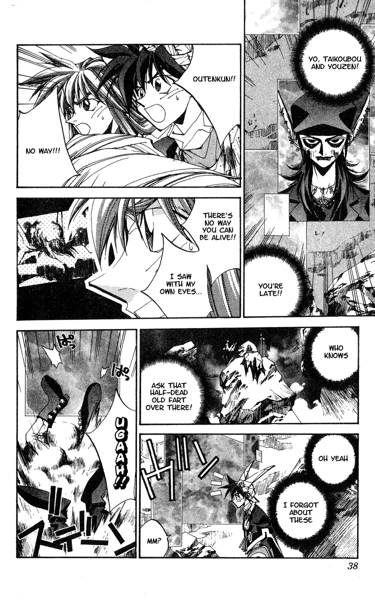Houshin Engi Chapter 144 page 11 - Chapter 144: Deathmatch 010 - Genshi Tenson Gets Drilled by Outenkun