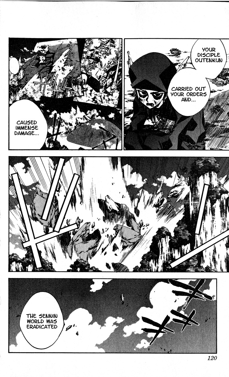 Houshin Engi Chapter 166 page 14 - Chapter 166: The Signpost of History 2 - The Truth Behind the Houshin Project!!