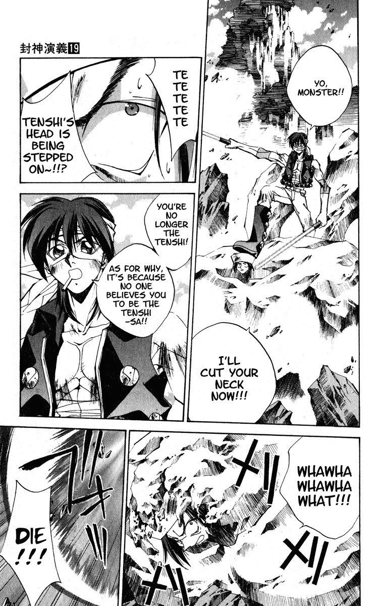 Houshin Engi Chapter 168 page 9 - Chapter 168: Bokuya no Tatakai ⑥ - Chuuou, Learns His Helplessness At Bokuya