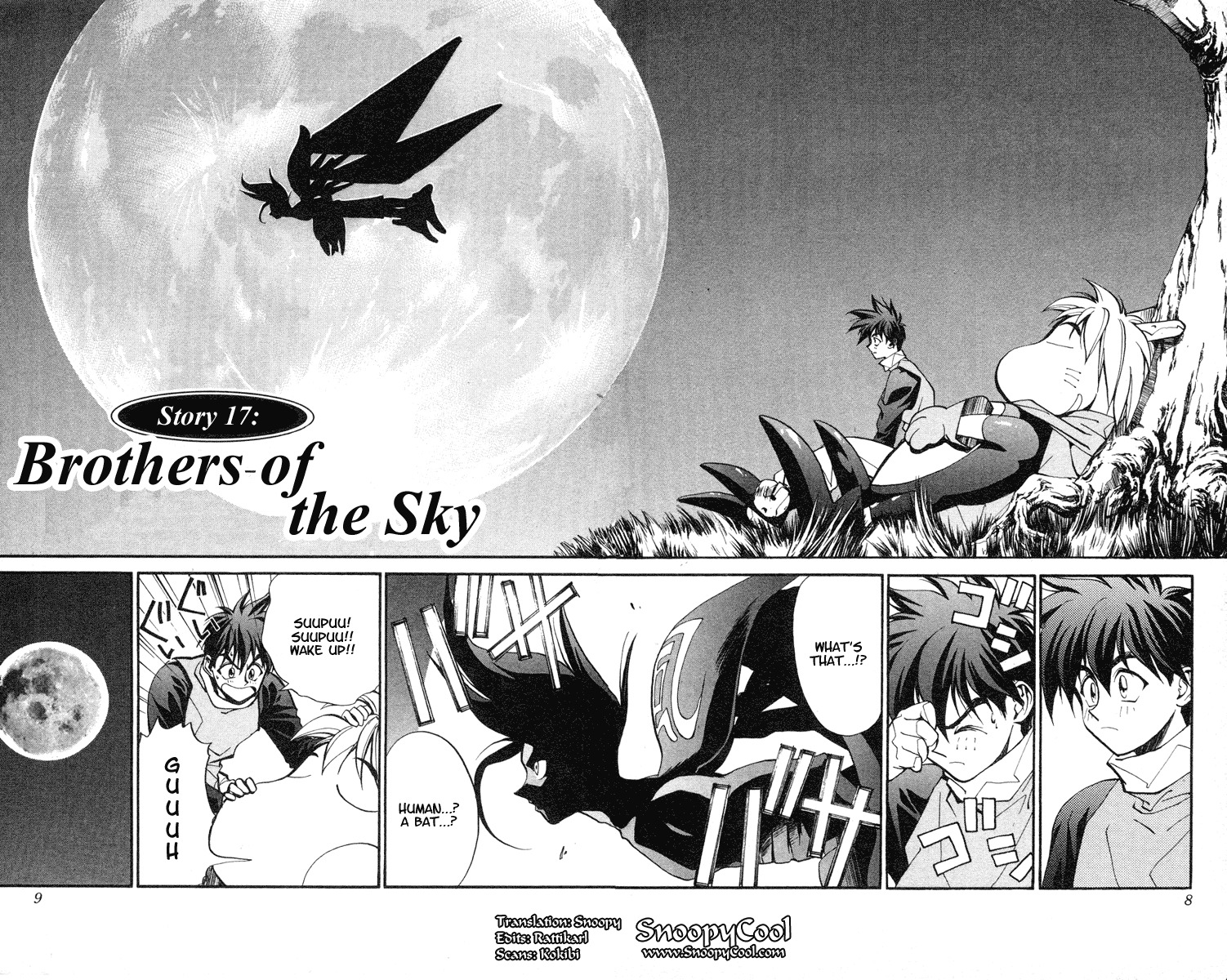Houshin Engi Chapter 17 page 8 - Chapter 17: Brothers of the Sky