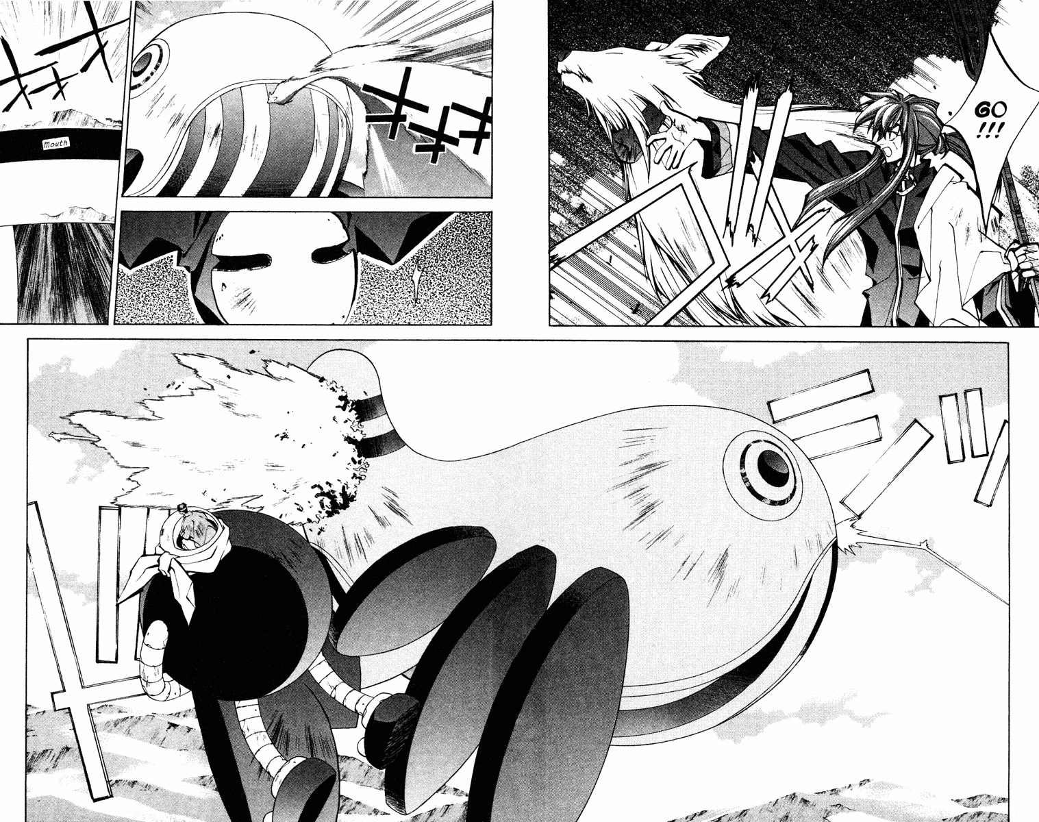 Houshin Engi Chapter 63 page 8 - Chapter 63: Maka Yonshou ⑨ - The Four United ☆ The Maka Yonshou's Original Form!!!!