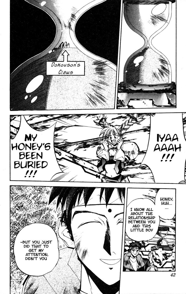 Houshin Engi Chapter 90 page 16 - Chapter 90: The Chou Koumei Captures VI - Sengyoku, Stalker Damage