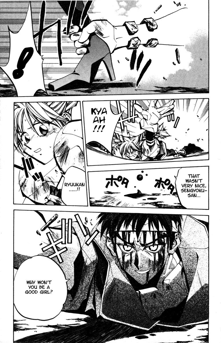 Houshin Engi Chapter 90 page 21 - Chapter 90: The Chou Koumei Captures VI - Sengyoku, Stalker Damage