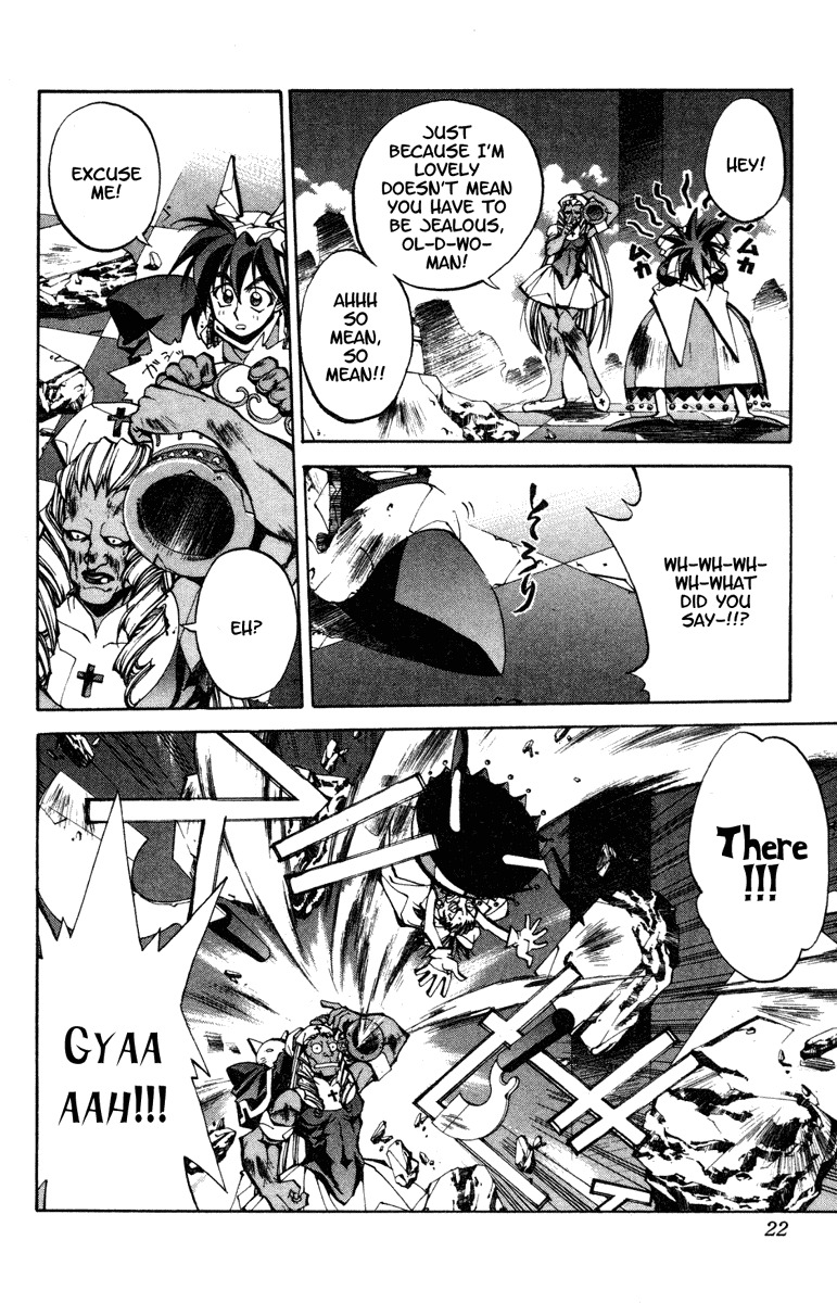 Houshin Engi Chapter 98 page 21 - Chapter 98: The Chou Koumei Captures XIV -Magical Sweet Angels Un♡Shou♡Sanshimai!!