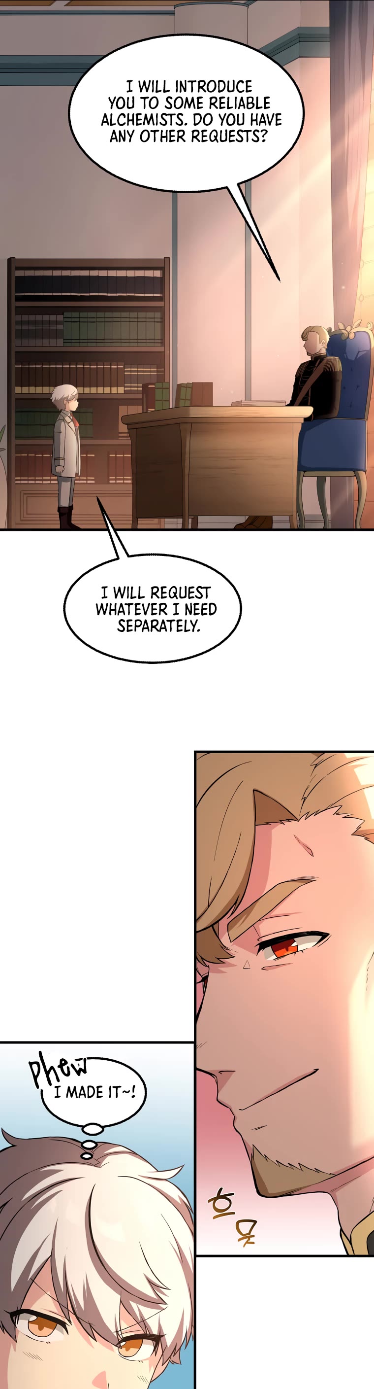 How a Former Pro Takes Advantage by Doing an Easy Job Chapter 14 page 34 - Chapter 14