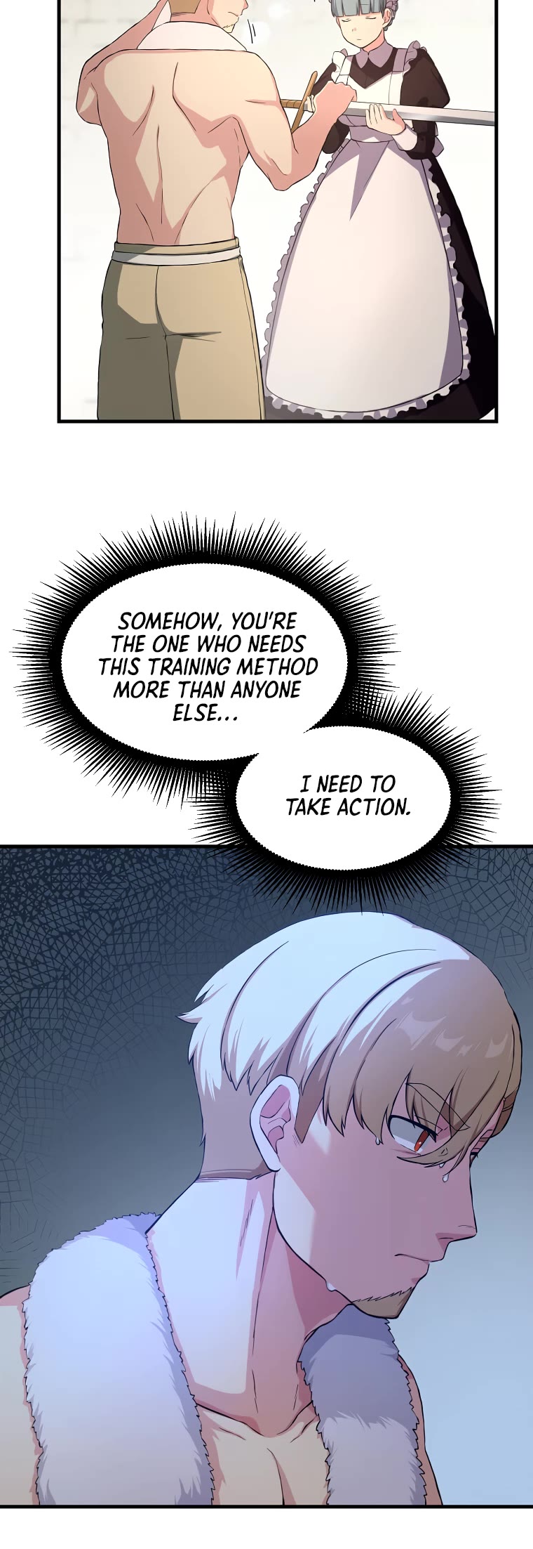 How a Former Pro Takes Advantage by Doing an Easy Job Chapter 21 page 57 - Chapter 21